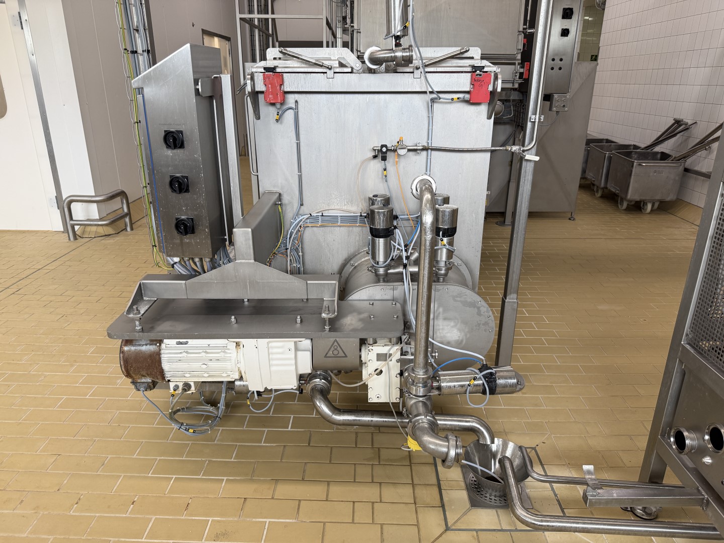 Used Complete processing line for the production of processed UHT cheese - Karl Schnell - 200 up to 750 kg per hour