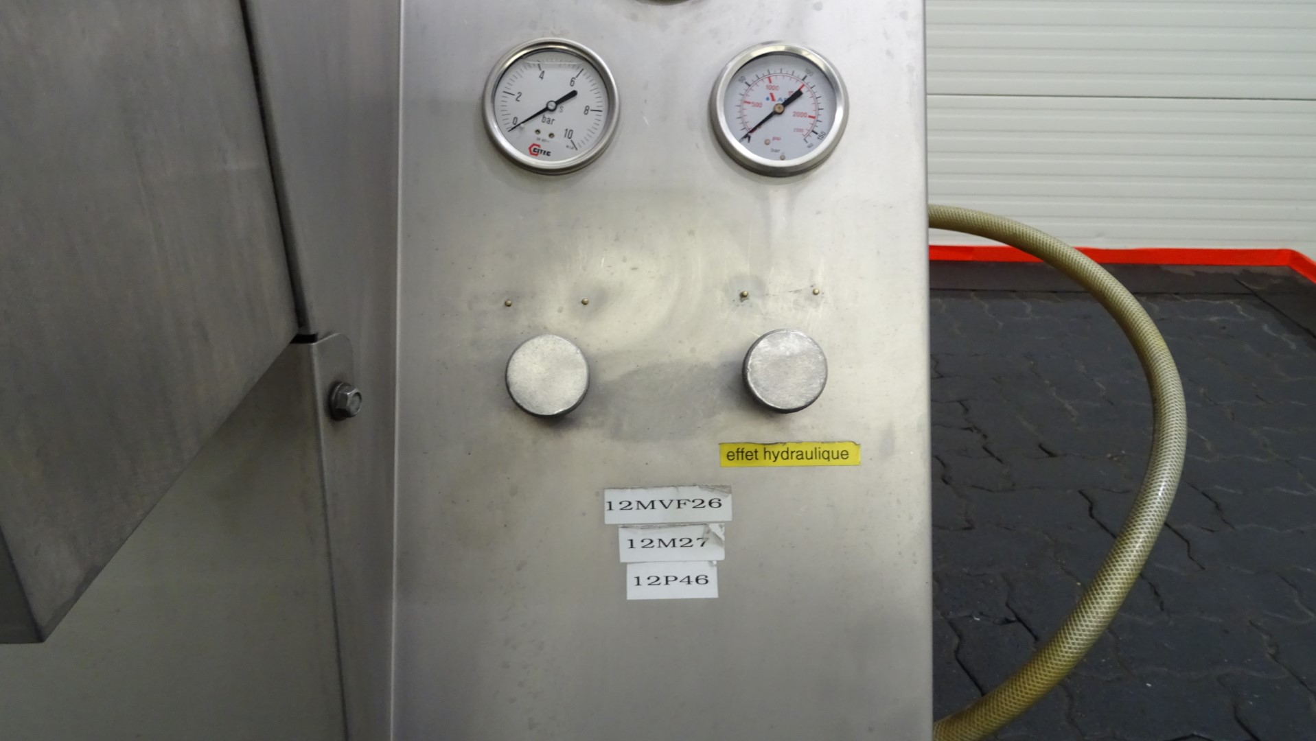Used High Pressure Homogeniser APV Gaulin 264 MC 15-8TBS