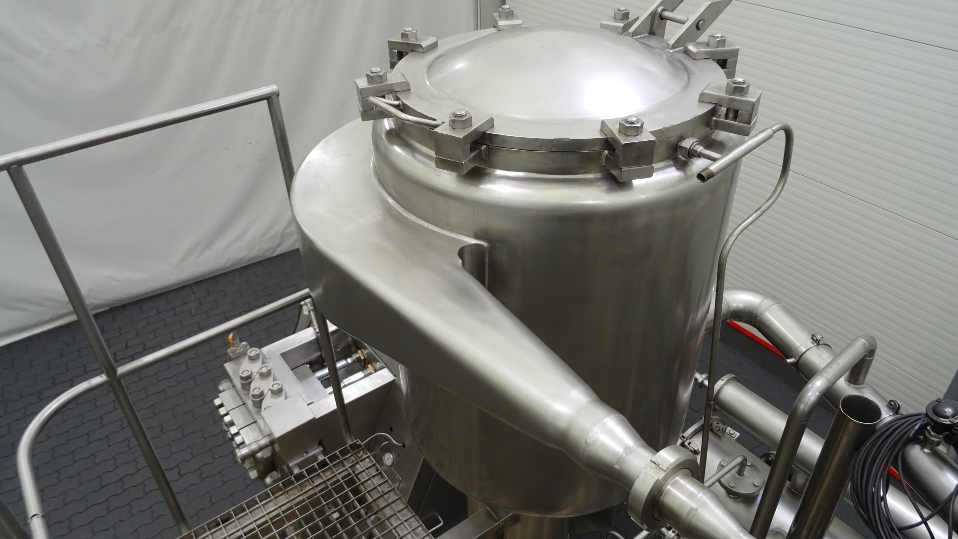 Used Direct steam injection (DSI) UHT with aseptic homogeniser - APV DSI + APV Gaulin MC 45-5TPSX