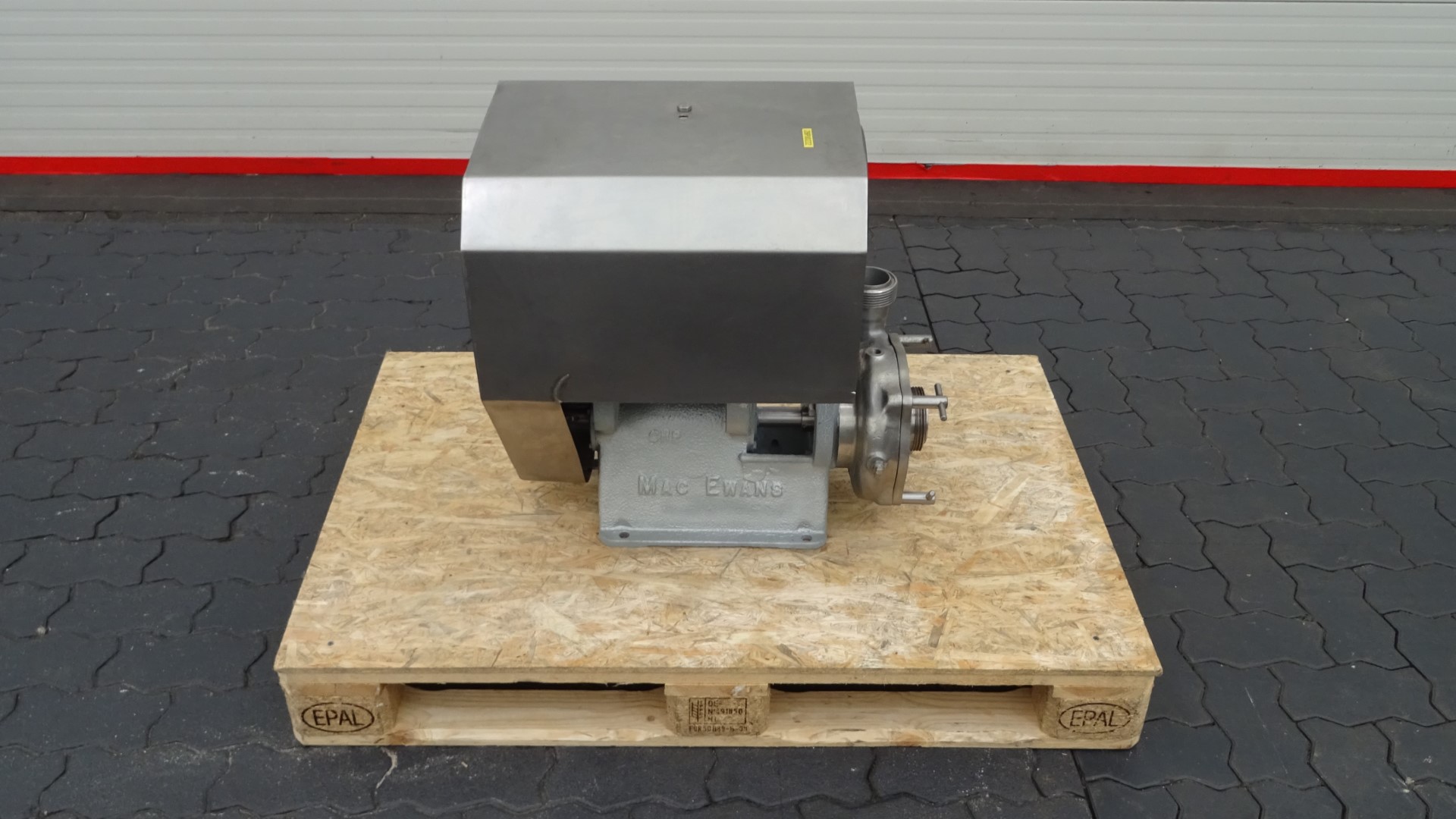 Used Sanitary Centrifugal pump - Mac Ewans CHP