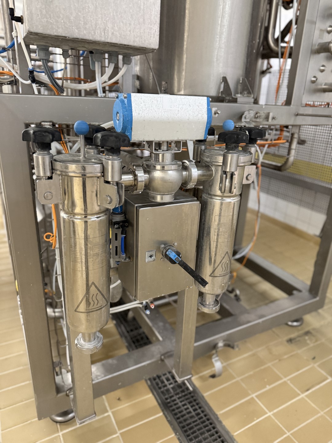 Used Complete processing line for the production of processed UHT cheese - Karl Schnell - 200 up to 750 kg per hour