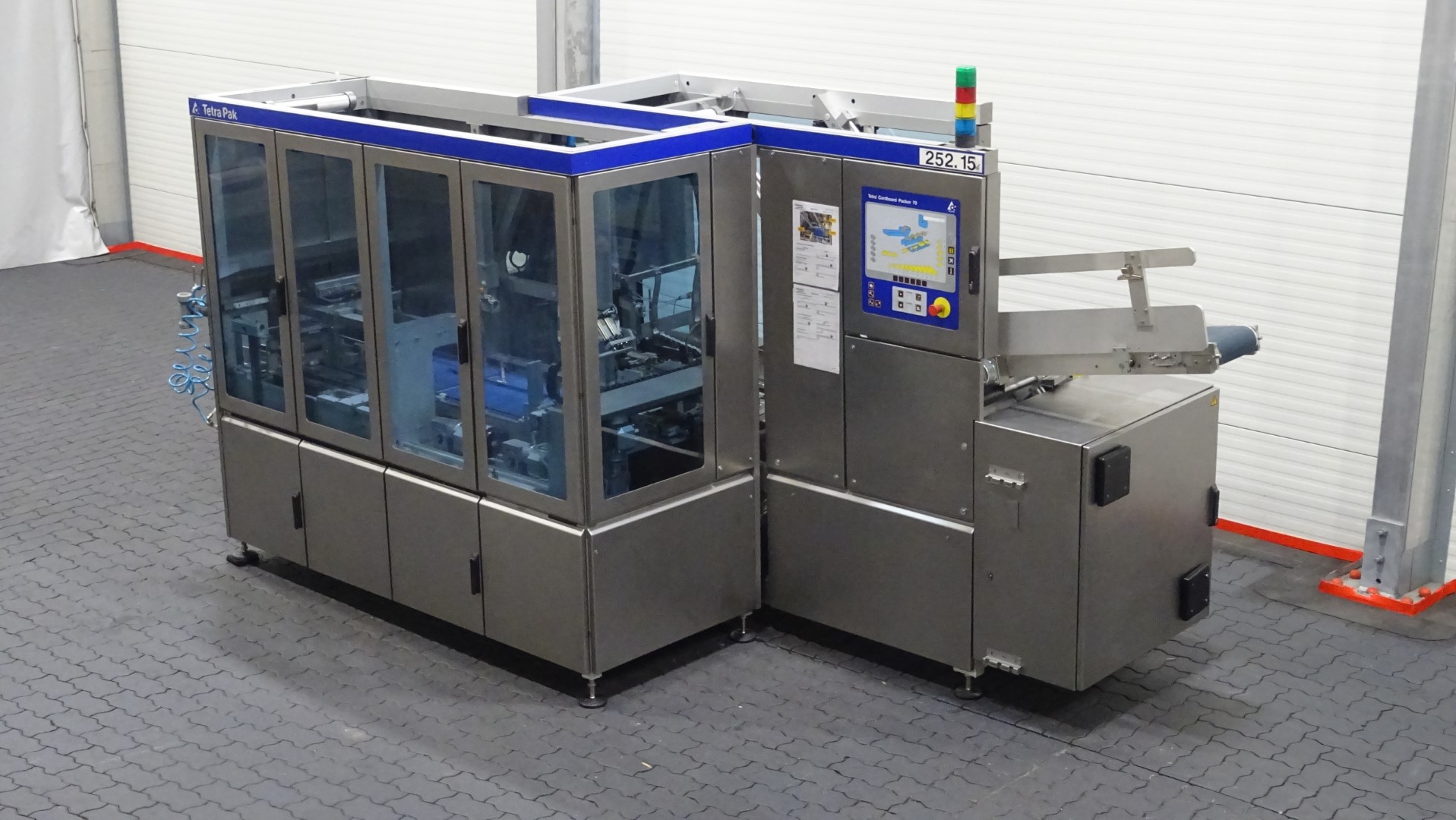 Used Cardboard Packer - Tetra Pak Tetra Cardboard Packer 70 (TCP 70)