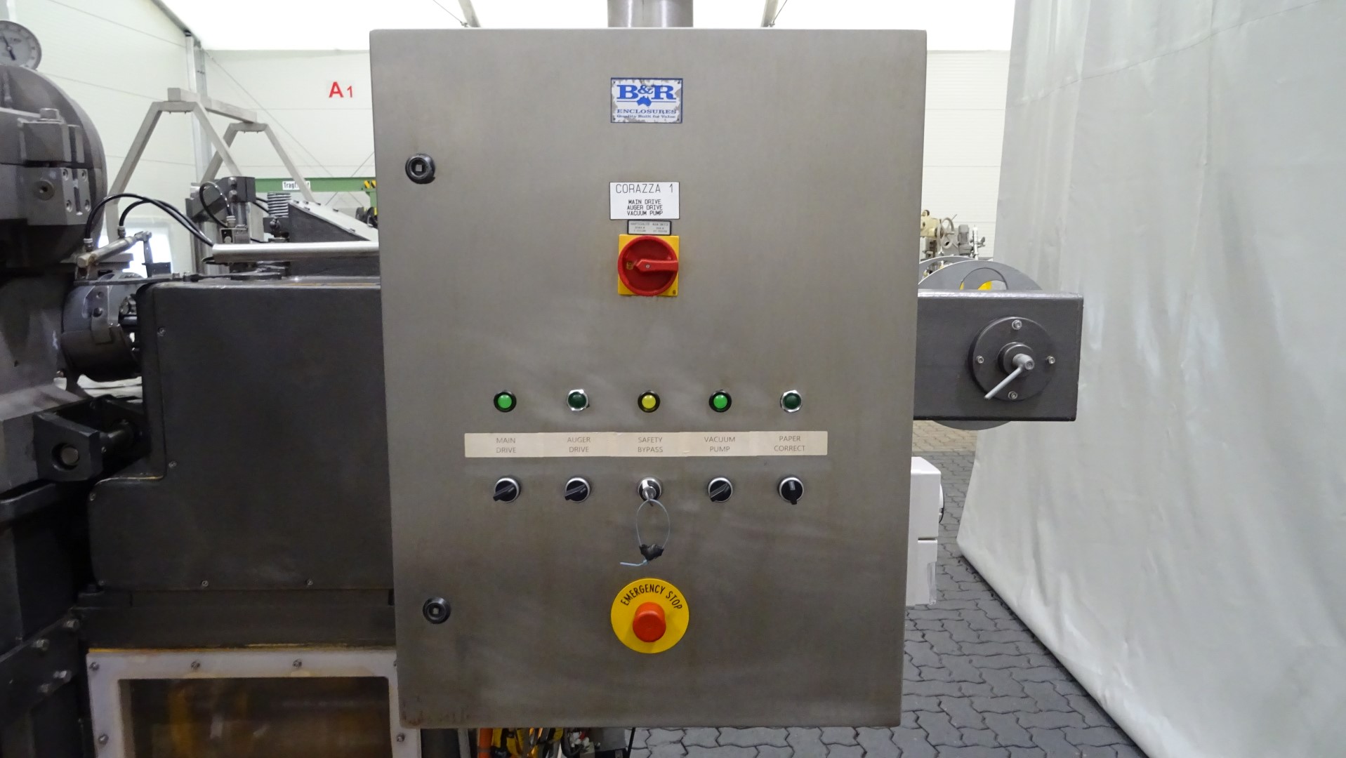 Used Filling and wrapping machine for miniportions of butter Corazza FB230