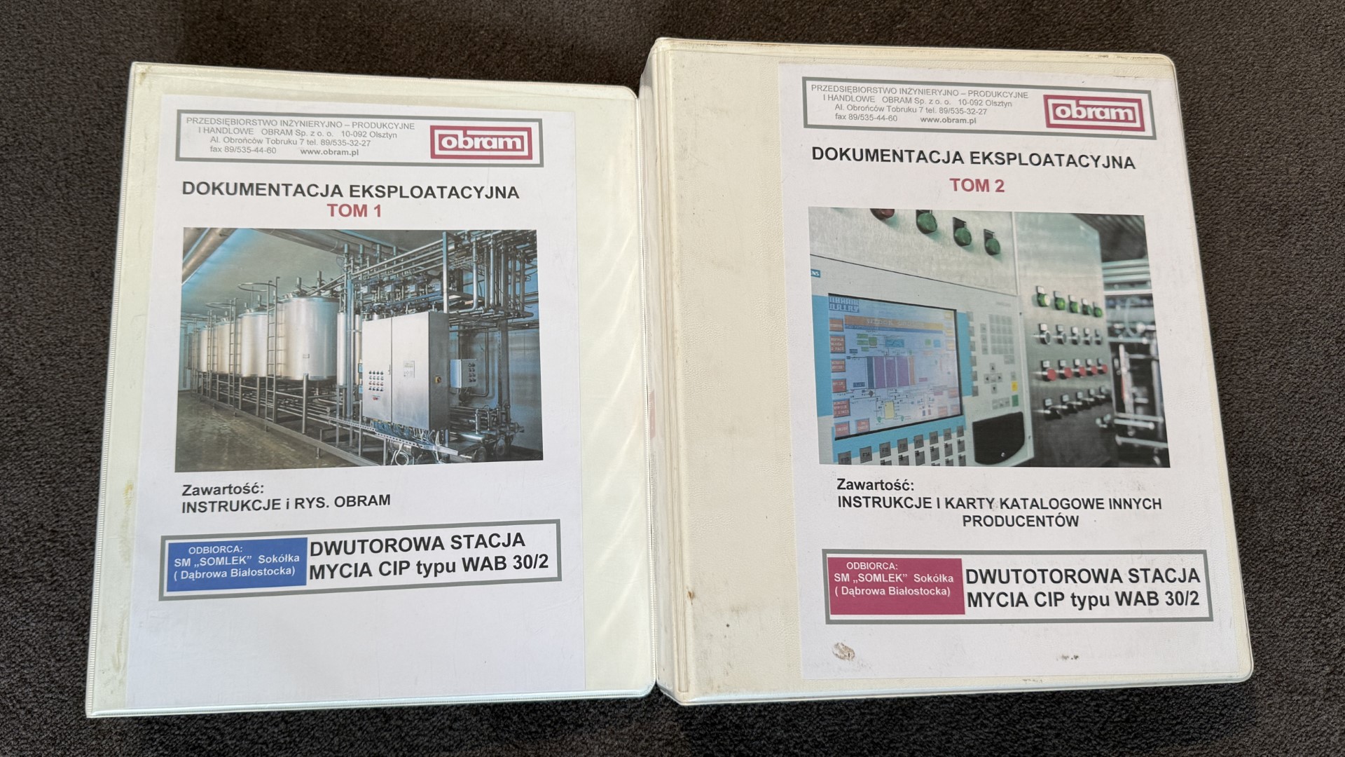 Used Complete 2-Lane CIP Unit with 3 Tanks - Obram WAB - 30/2