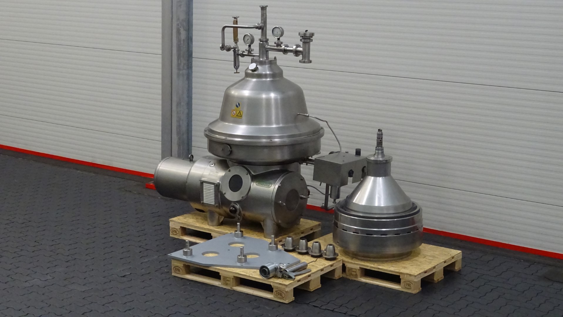 Used Bactofuge GEA Westfalia CND 215-01-076