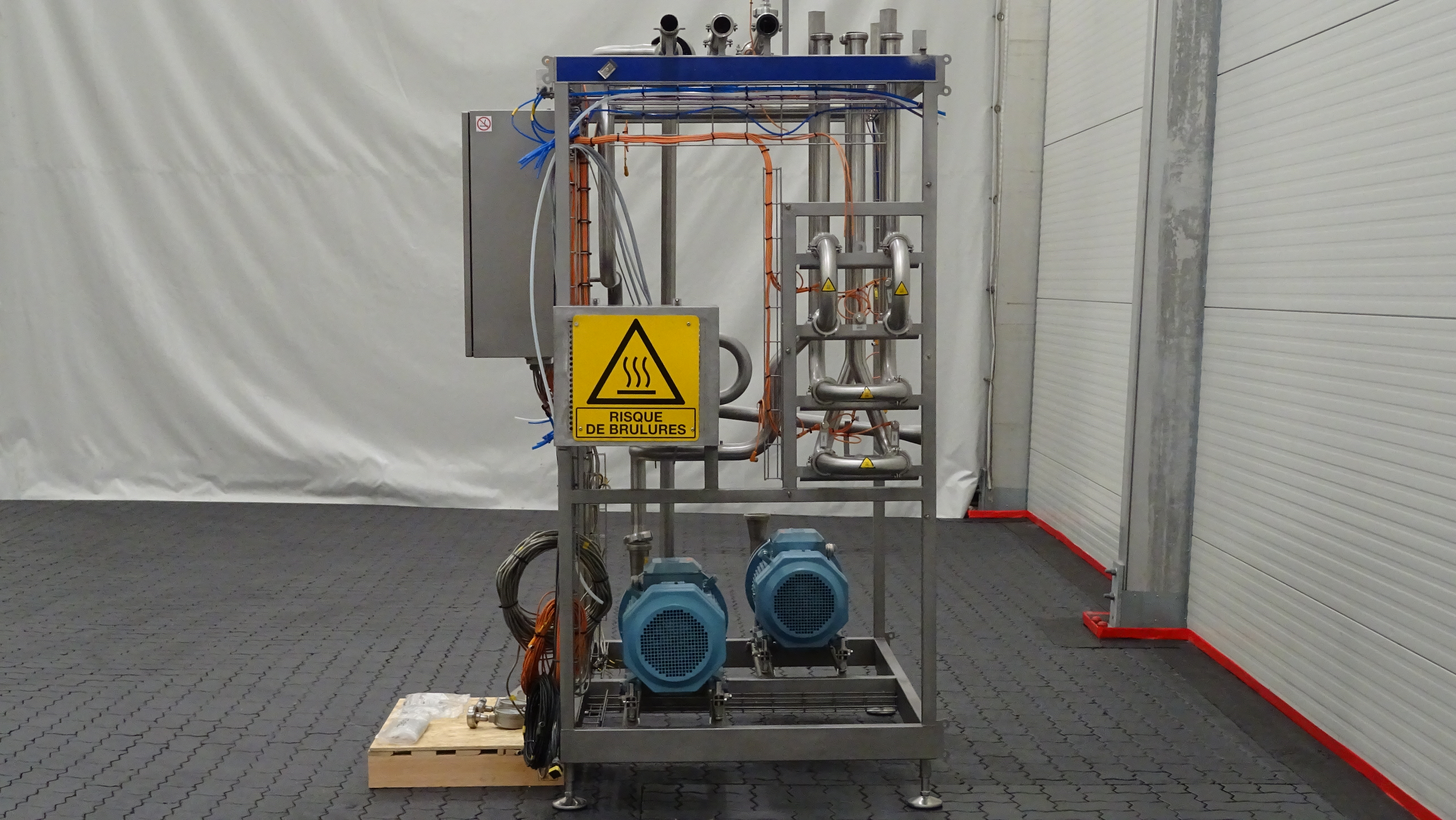 Used Tetra Pak ​​​​​​​​​​​​Tetra Therm Aseptic VTIS line with Tetra Alex TA400 homogeniser