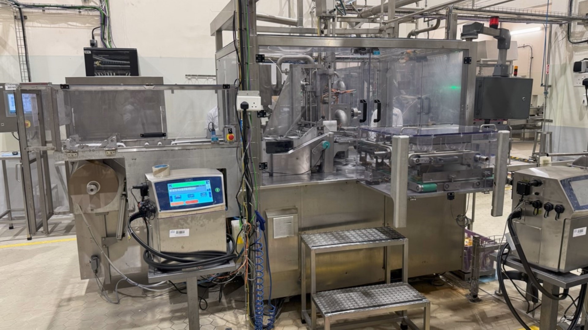 Used Filling and wrapping machine for Butter Benhil Multipack 5000
