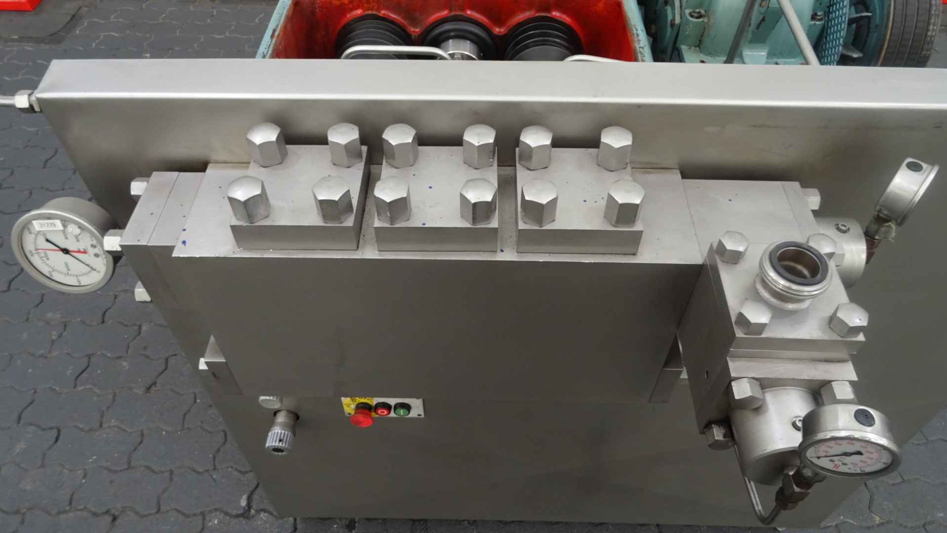 Used High Pressure Homogeniser Alfa Laval SHL 25