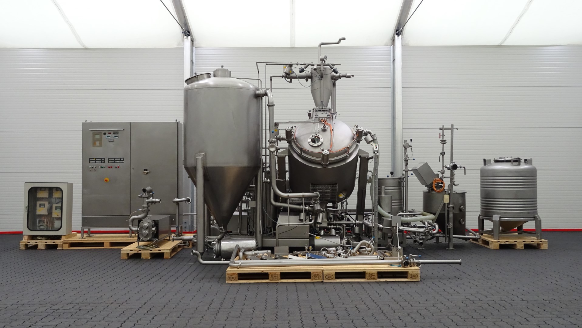 Used Vacuum processing system Stephan VM/MC 800/20 Vacutherm + Mikrocut MCH 20/VM