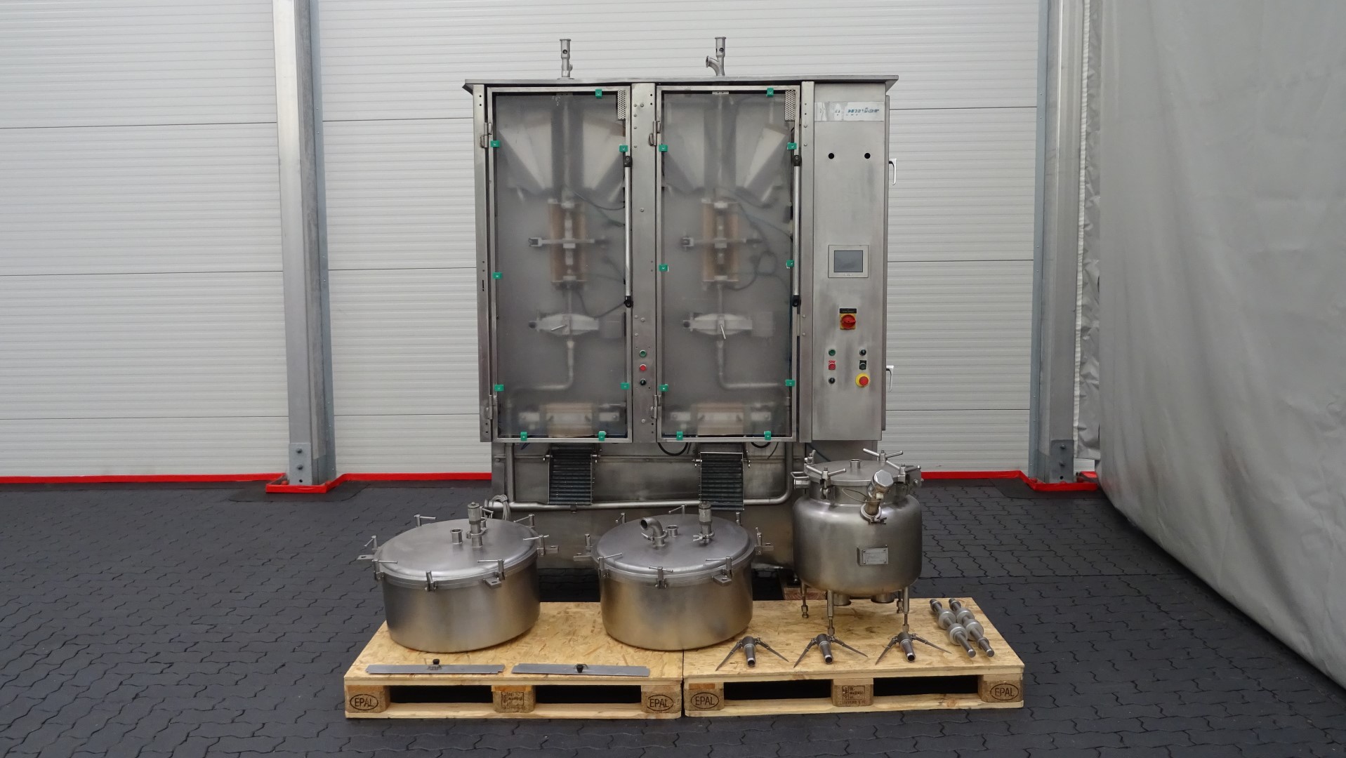 Used Automatic Double Head Vertical Form / Fill / Seal Machine (Vertical FFS) - Thimonnier M 3200