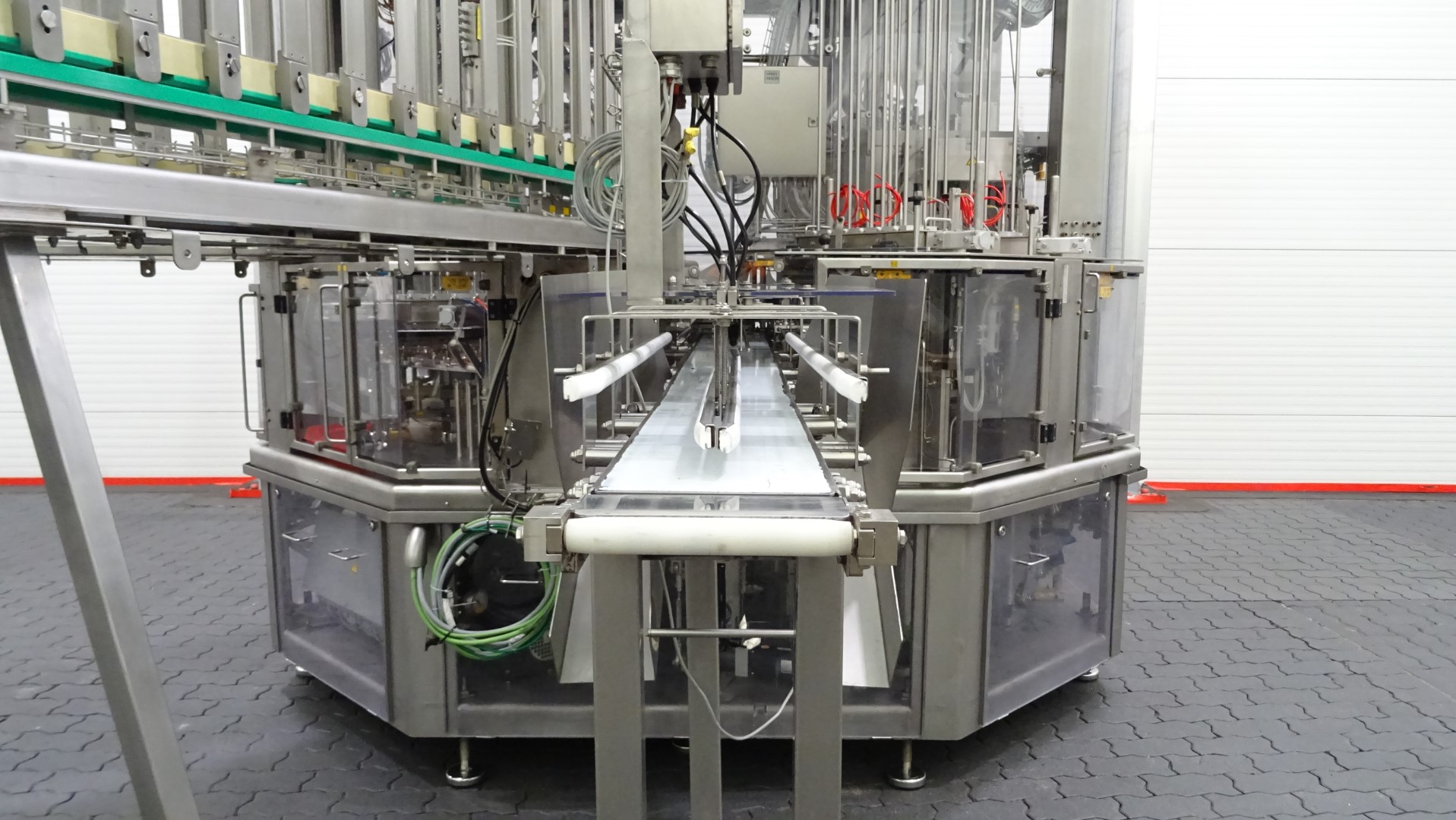 Used Aseptic cup filling, sealing and snap cap machine - Waldner Dosomat 16.6AS