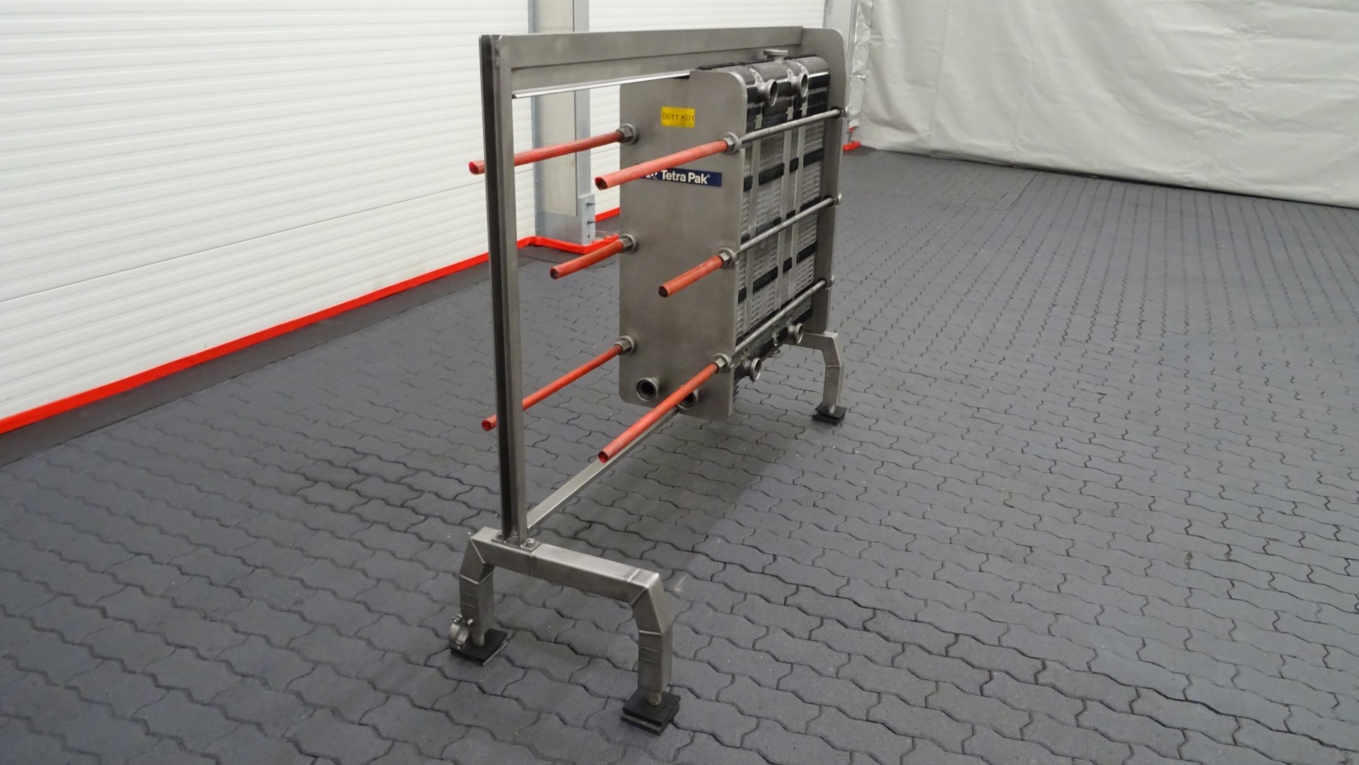 Used Pasteuriser / Plate Heat Exchanger / PHE - Tetra Pak / Alfa Laval C6-SR