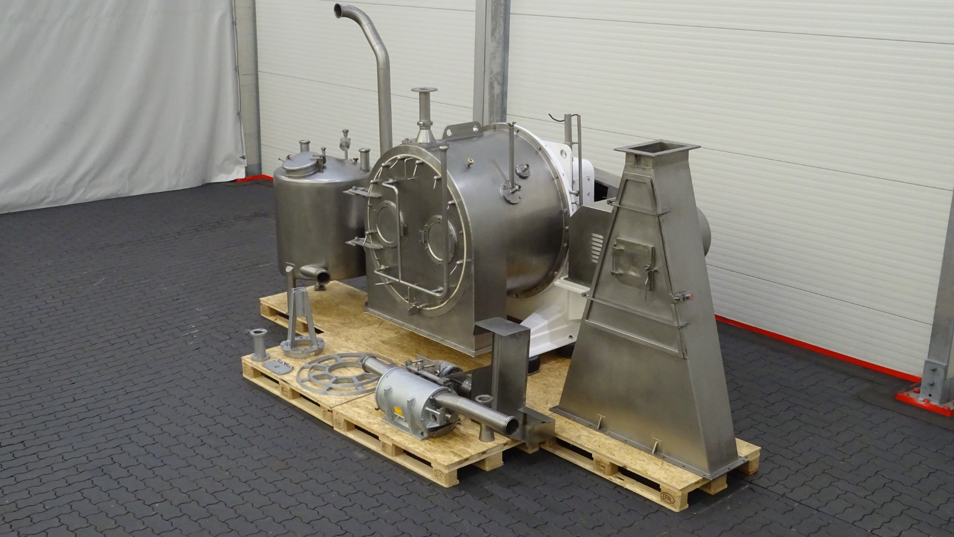 Used Worm Screen Centrifuge - Siebtechnik / Tema Conturbex H-700