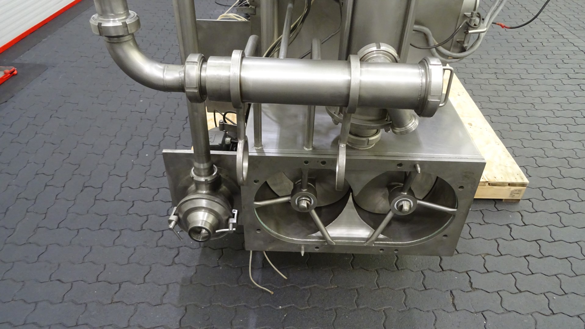 Used Ribbon Blender / Batch mixer - Tecnal Transmix