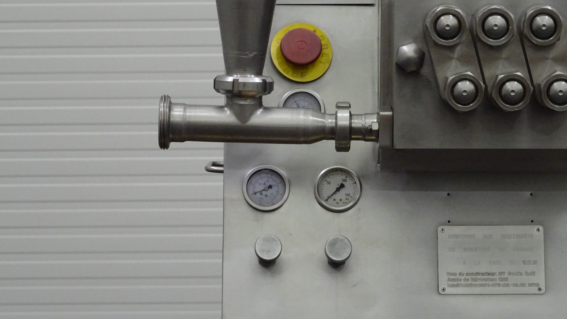 Used High Pressure Homogeniser APV Gaulin 145 MC 4-8TPS
