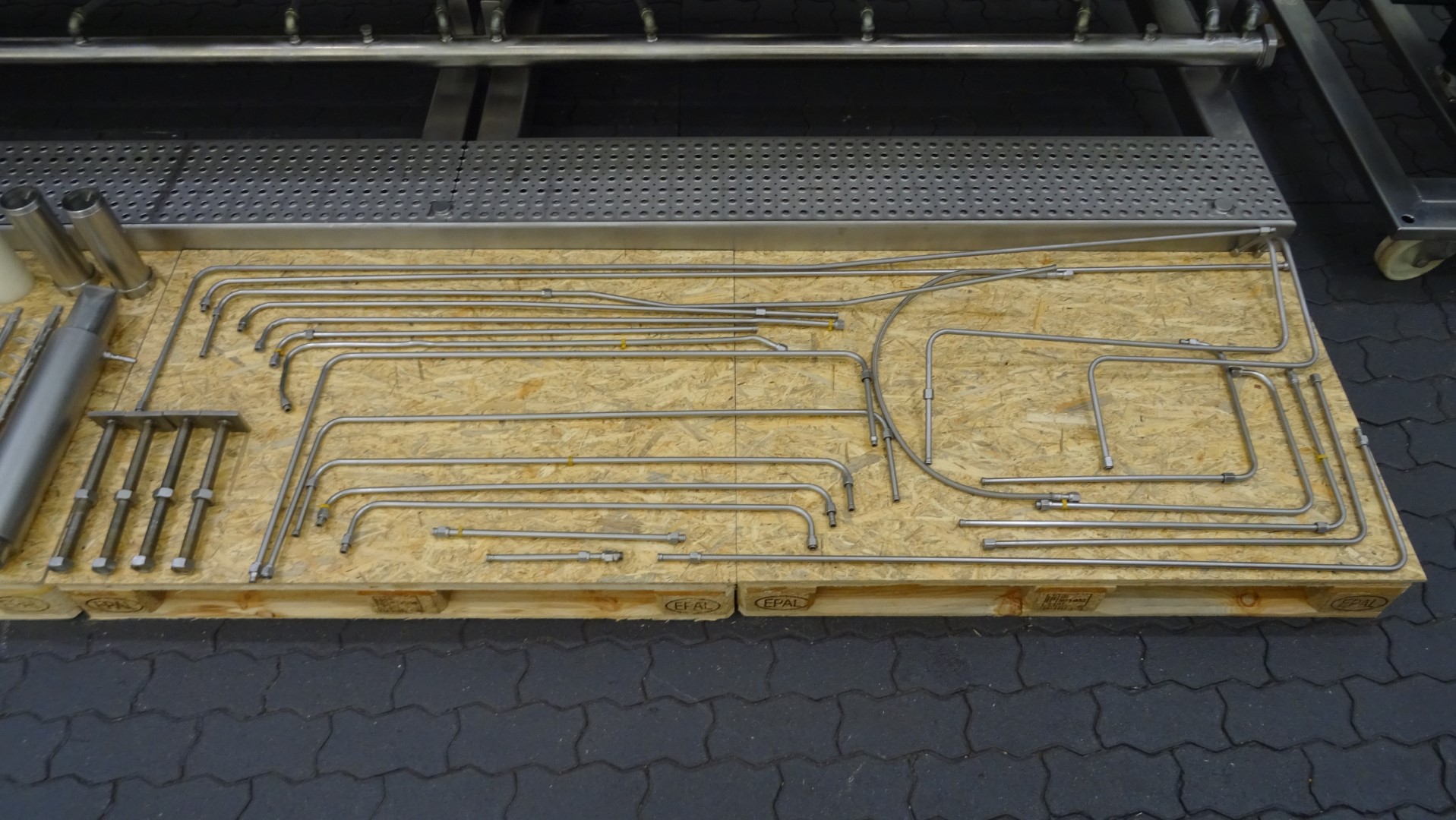 Used Margarine Pilot Plant - Gerstenberg & Agger HP Pump + Perfector 3x57 + Pin rotor + Inverter and Cooling Unit R22