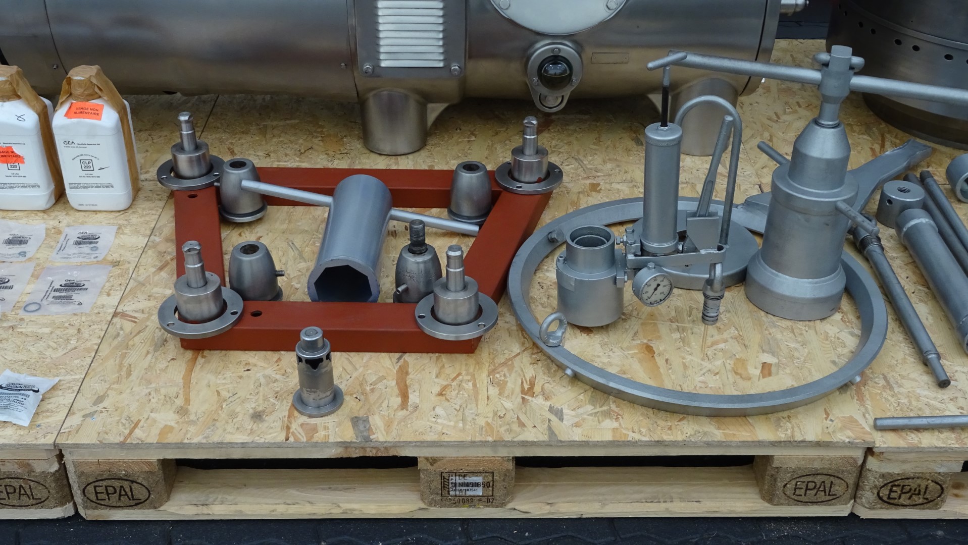 Used Cream Separator GEA Westfalia MSA 130-01-076