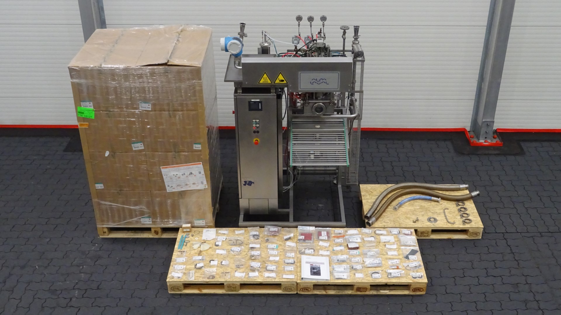 Used Aseptic Bag In Box Filler - Alfa Laval Astepo PTAF 1H/1''