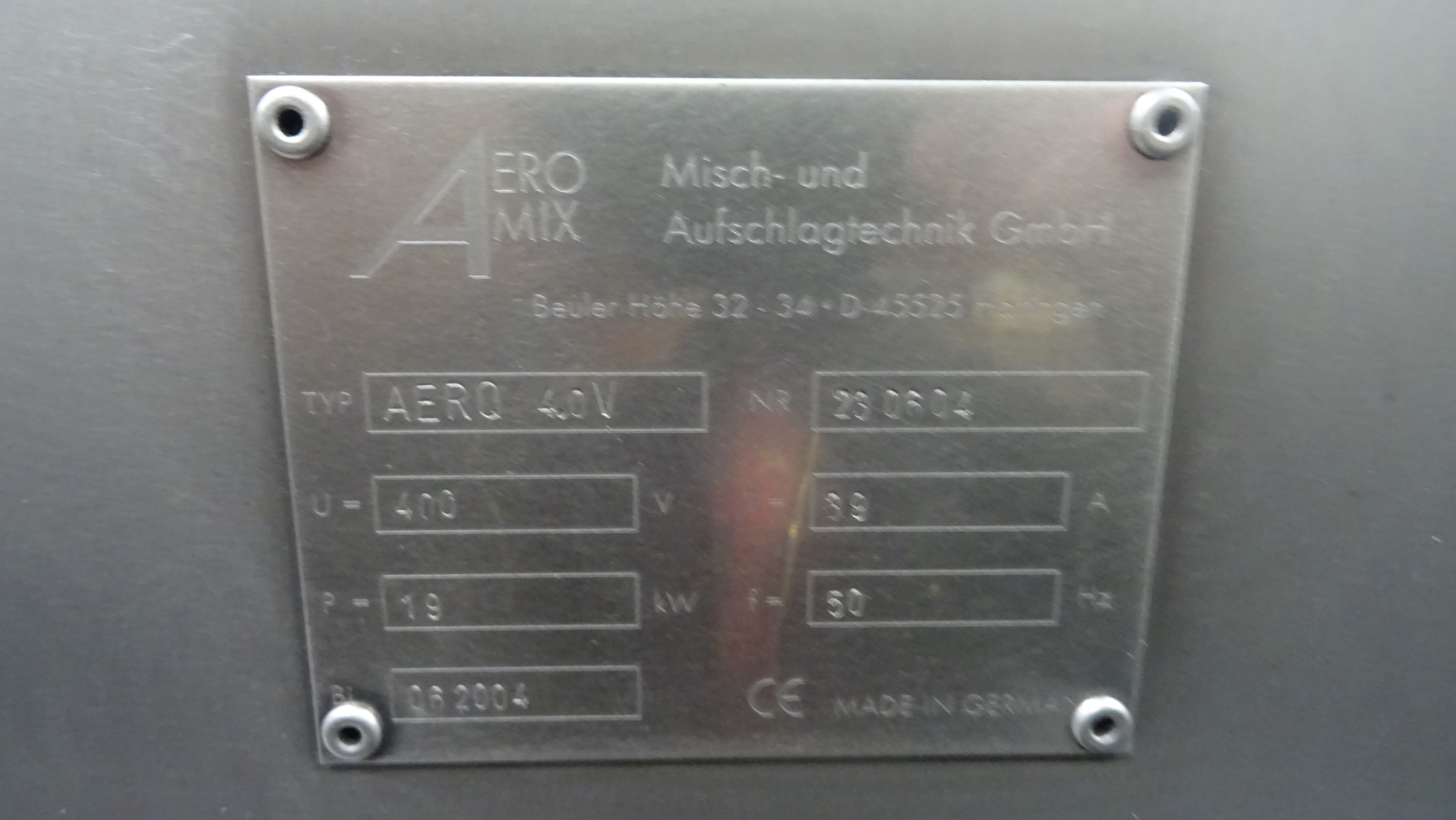 Used Aerator - Aeromix Aero 4.0V