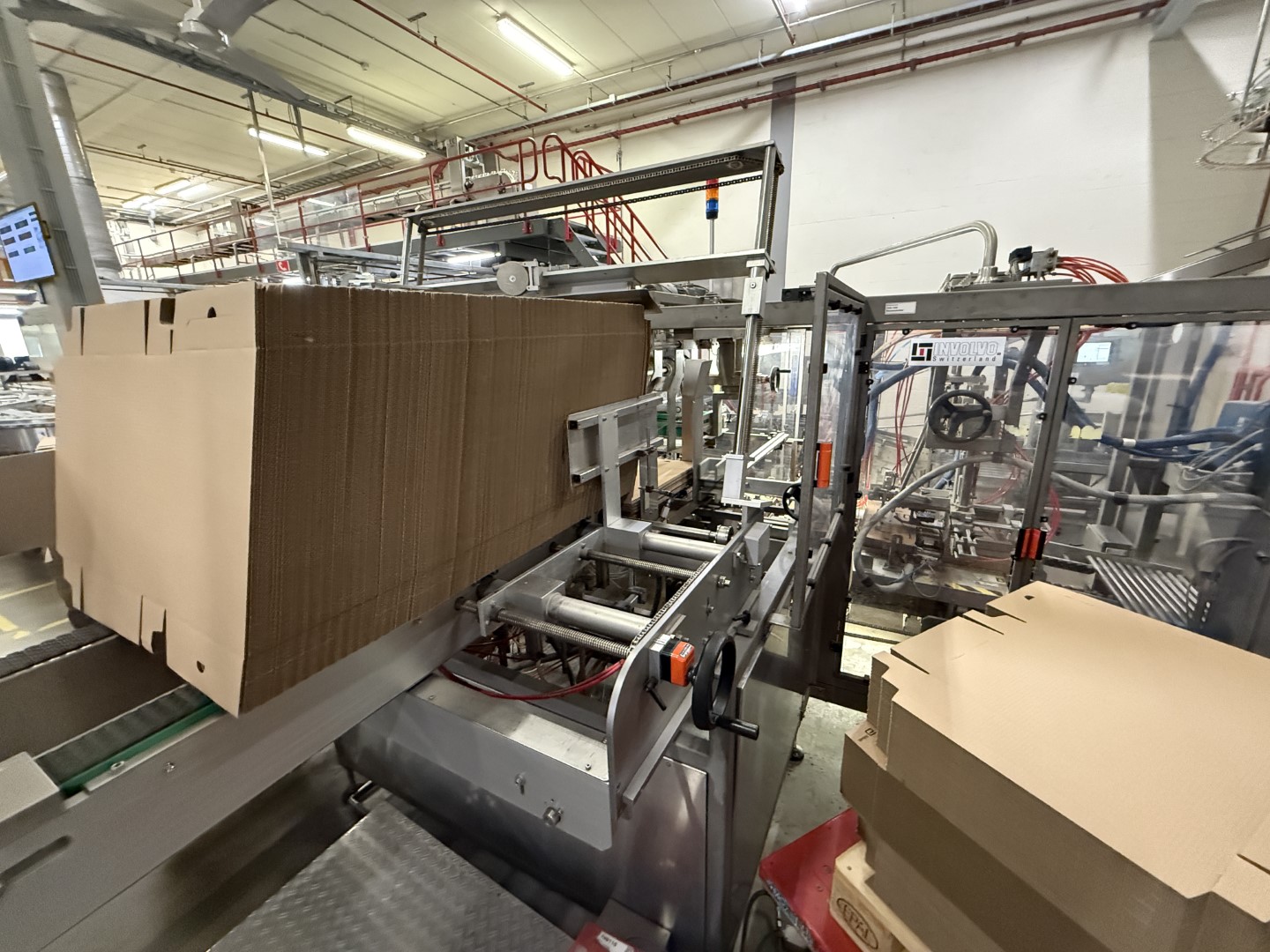 Used Complete can filling and closing line for liquids (nutrition) in 250 gram aluminium cans