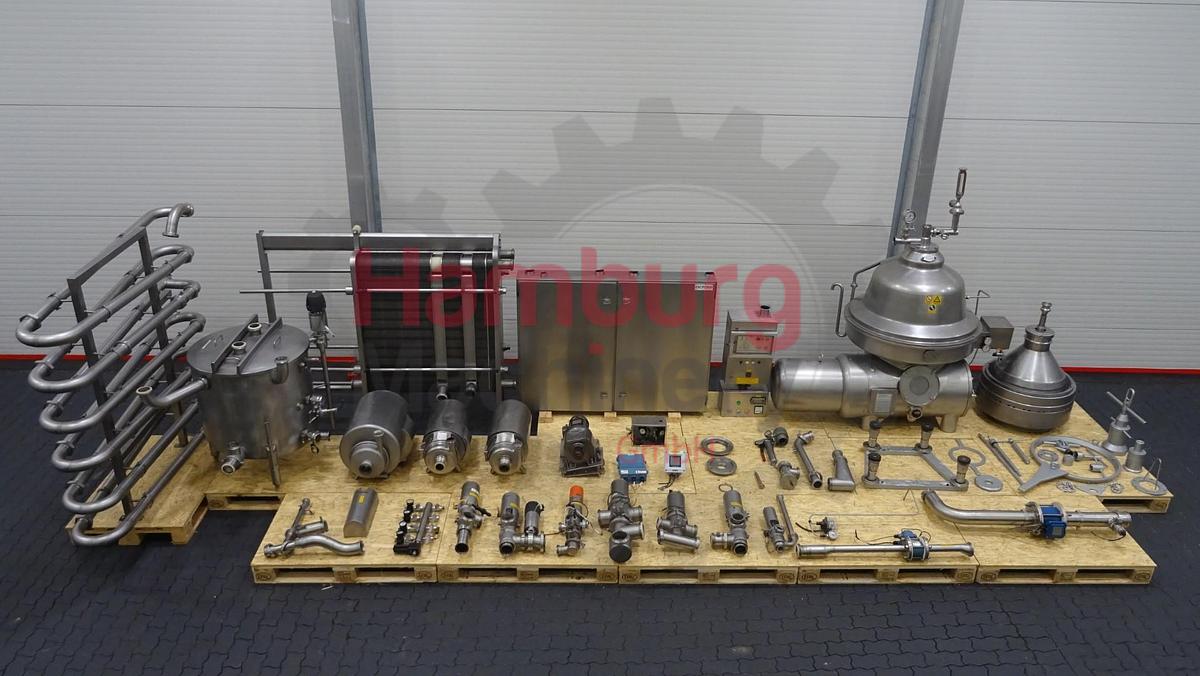 Used Pasteurization line - APV - GEA Westfalia / N35 - MSA 200-01-076