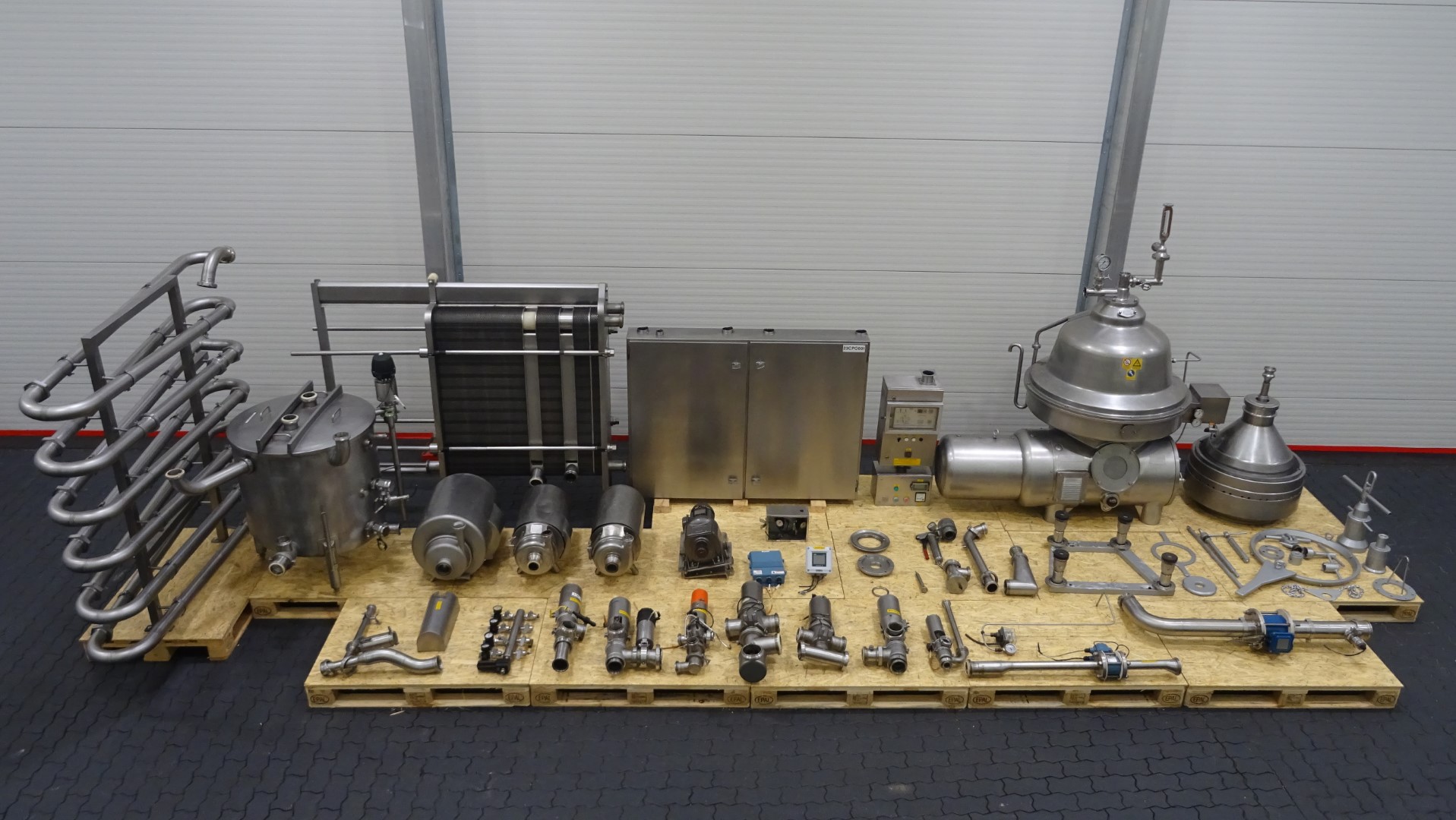 Used Pasteurization line - APV - GEA Westfalia / N35 - MSA 200-01-076