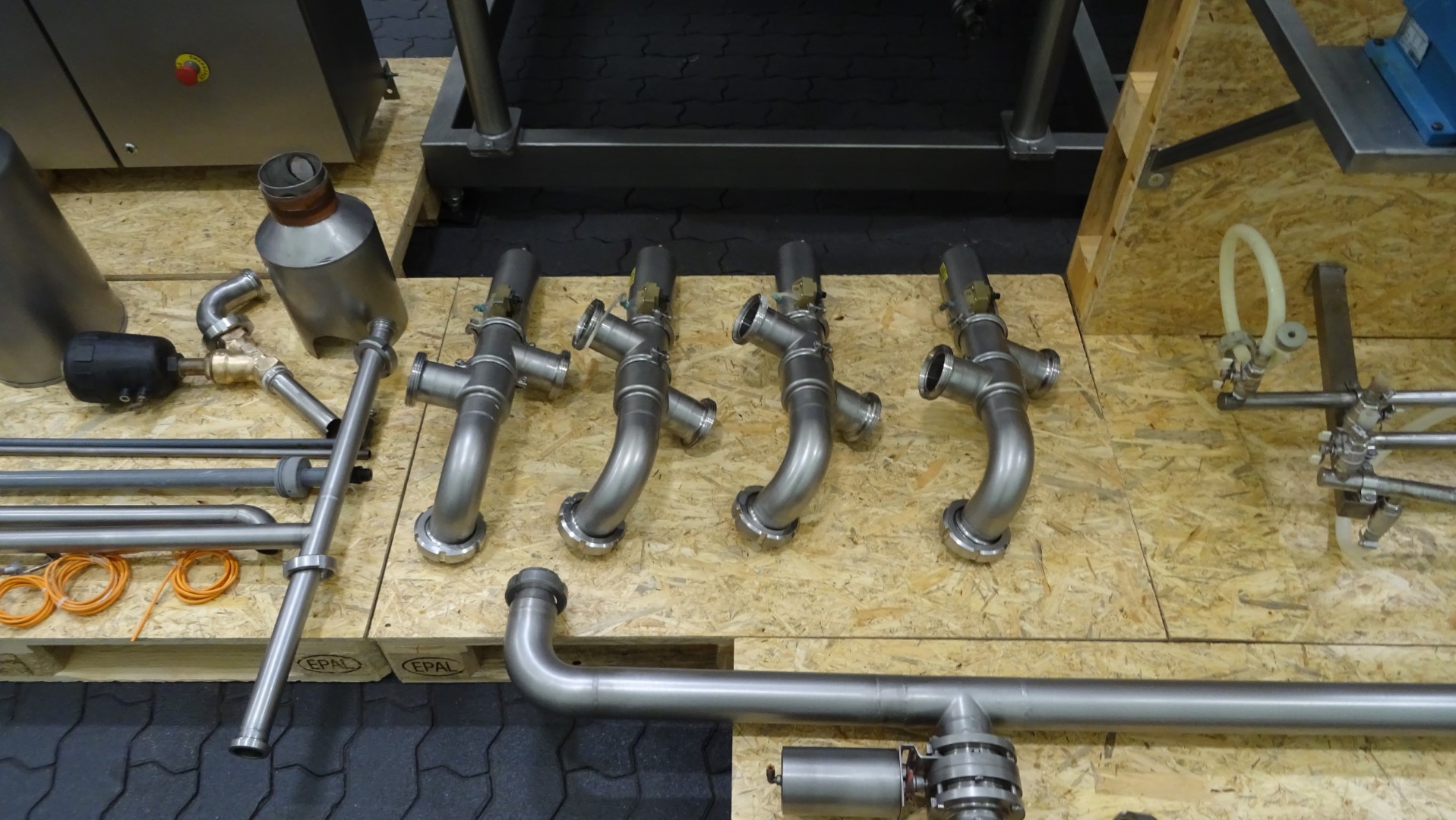 Used Complete 2-Lane CIP Unit with 3 Tanks - Obram WAB - 30/2