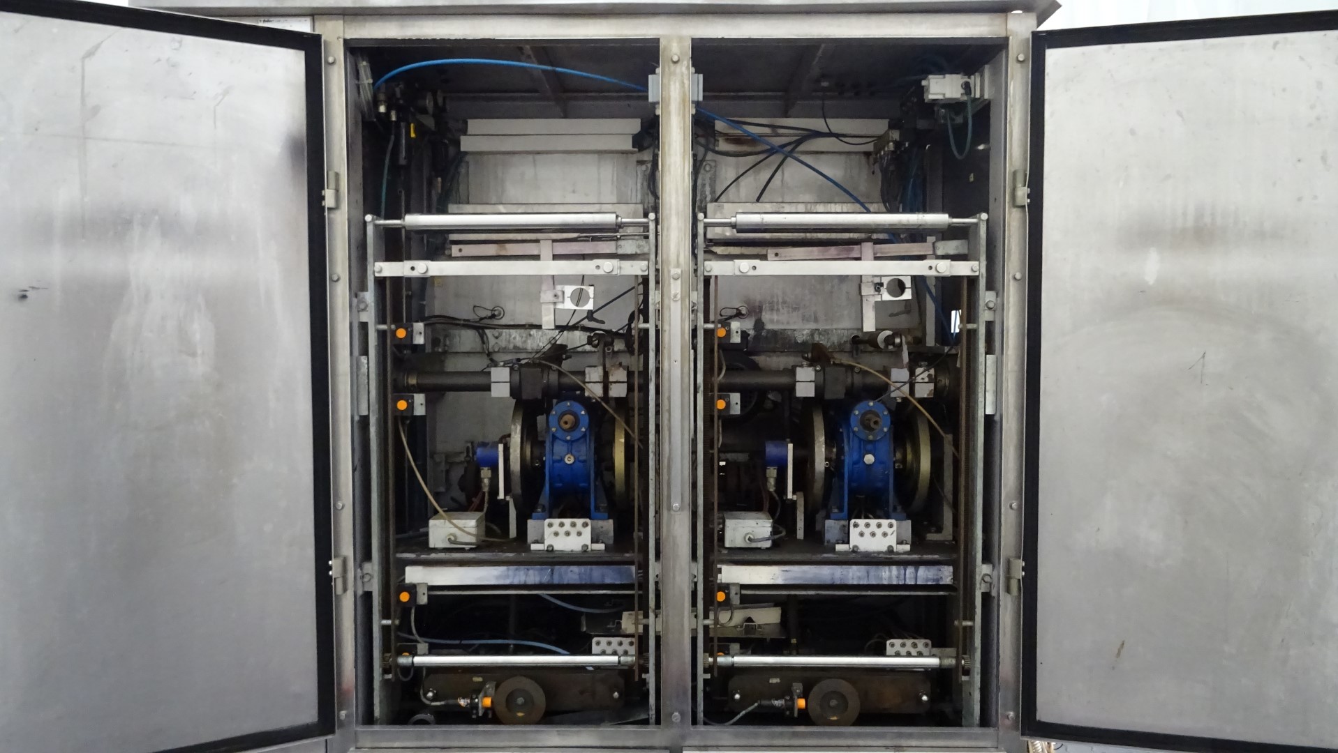 Used Incomplete Automatic Double Head Vertical Form / Fill / Seal Machine (Vertical FFS) - Thimonnier M 3200