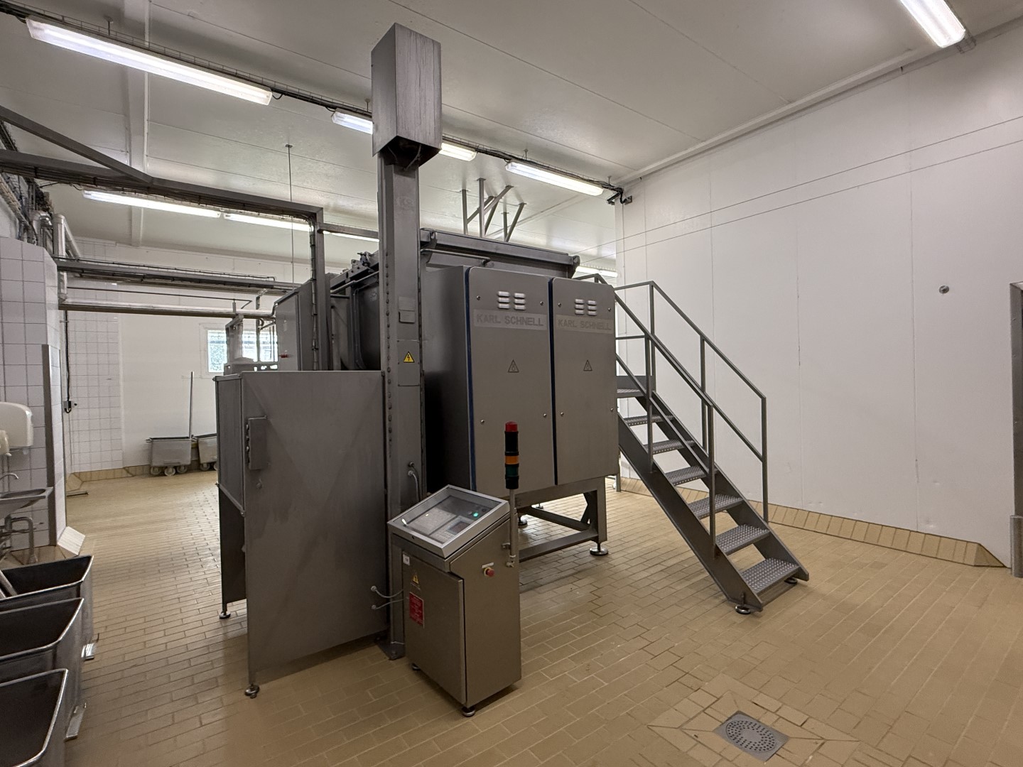 Used Complete processing line for the production of processed UHT cheese - Karl Schnell - 200 up to 750 kg per hour