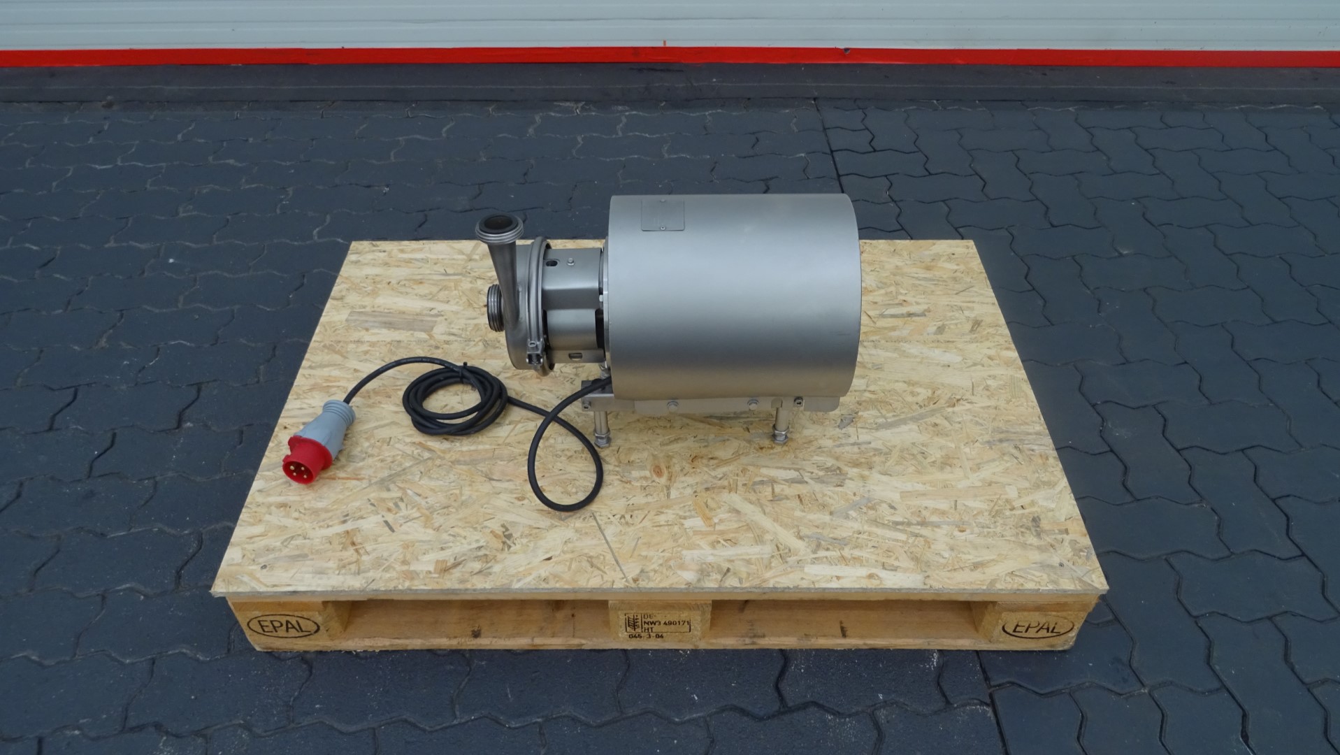 Used Sanitary Centrifugal Pump Alfa Laval LKH-5/132 SSS 1,5 kW