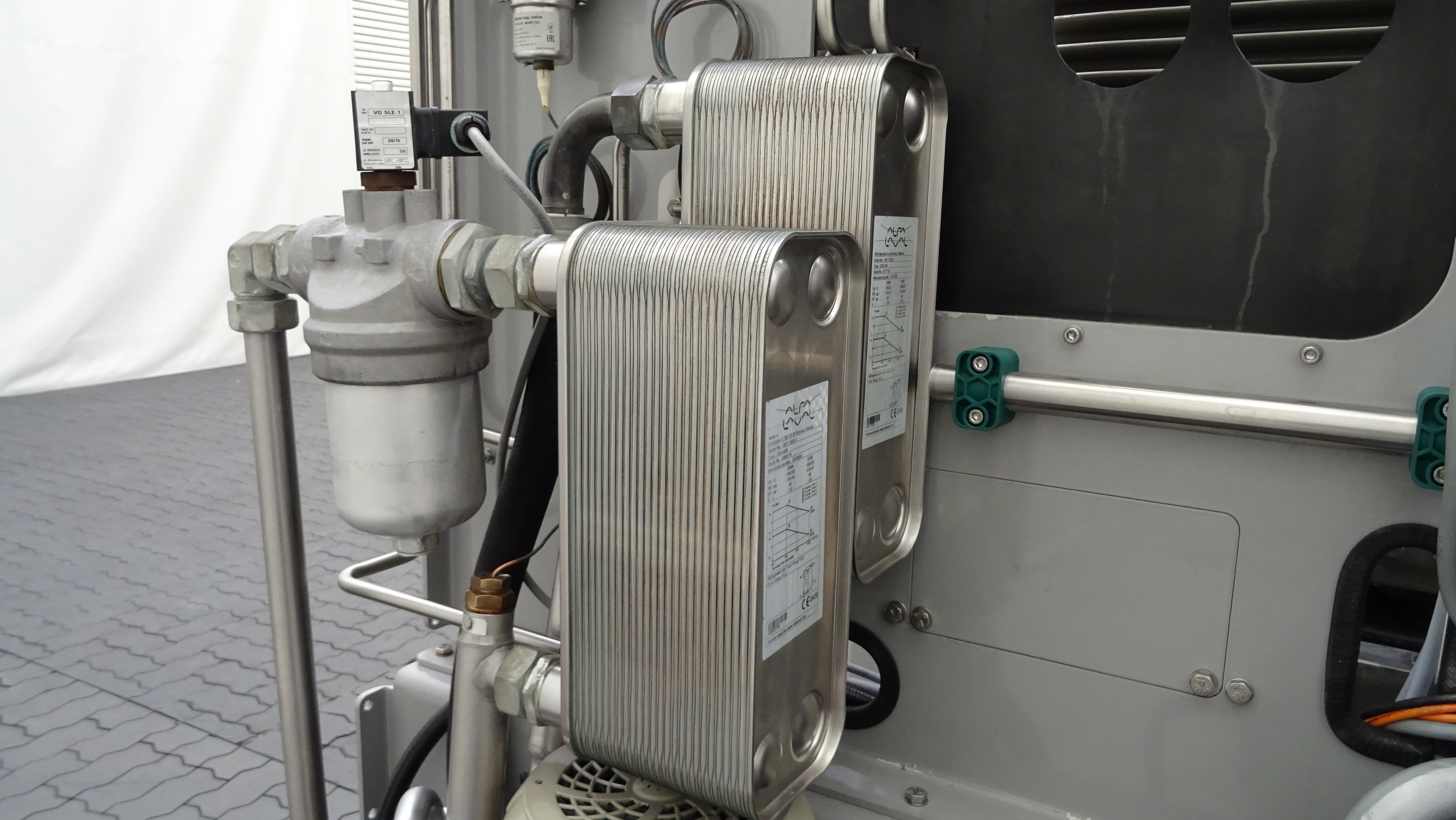 Used Tetra Pak ​​​​​​​​​​​​Tetra Therm Aseptic VTIS line with Tetra Alex TA400 homogeniser