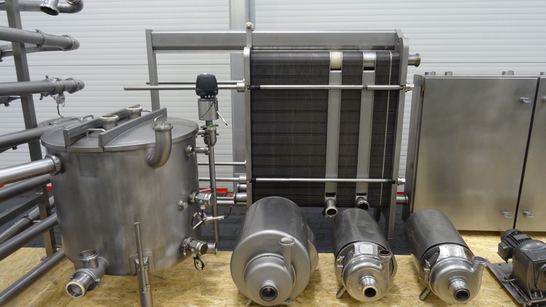 Used Pasteurization line - 25.000 ltr/h - GEA Westfalia and APV