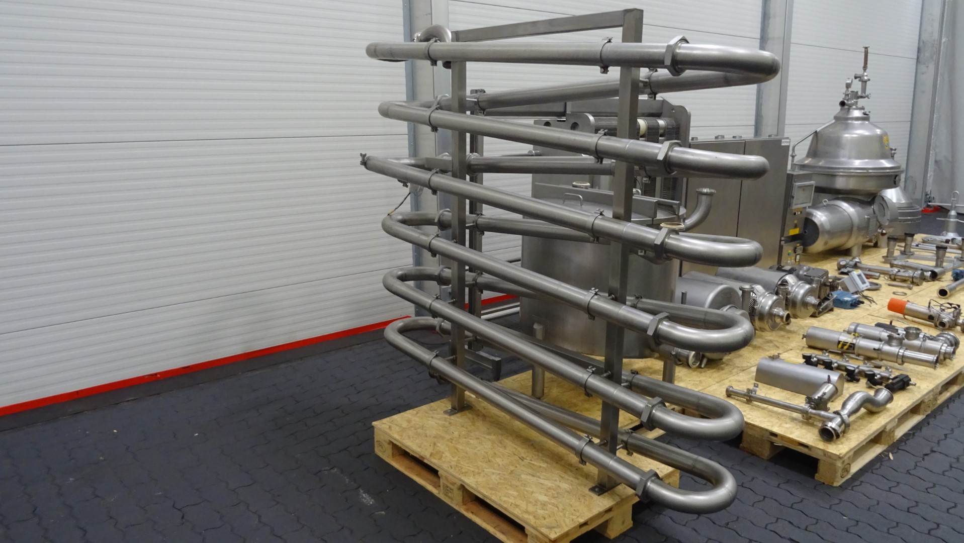Used Pasteurization line - 25.000 ltr/h - GEA Westfalia and APV