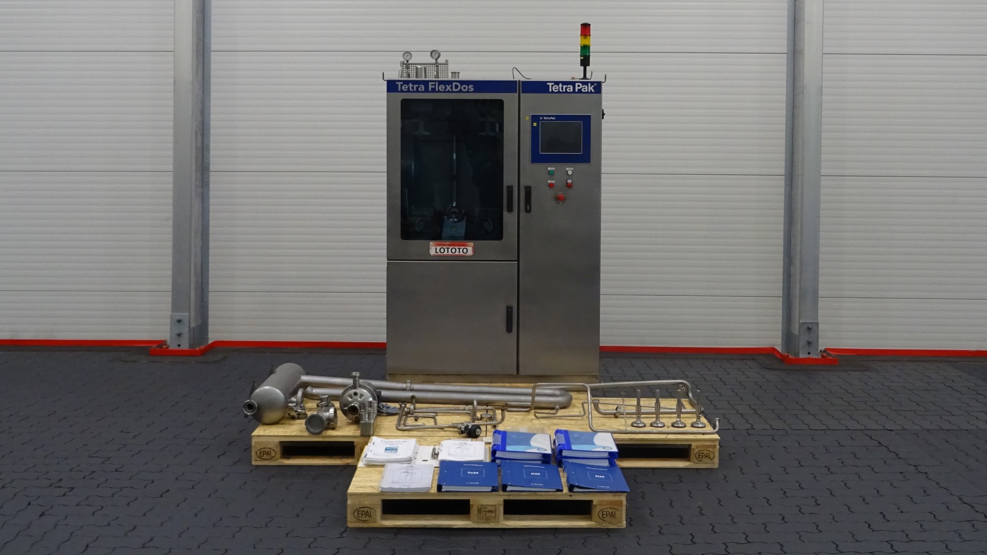 Used Aseptic inline dosing machine Tetra Pak Tetra FlexDos FDU 2000 Aseptic