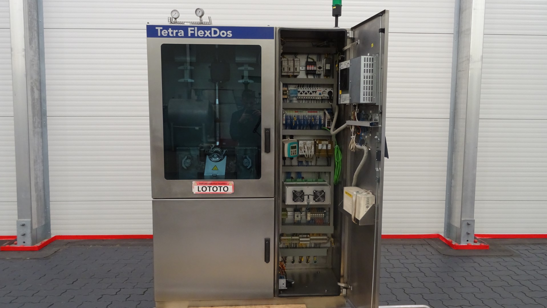 Used Aseptic inline dosing machine Tetra Pak Tetra FlexDos FDU 2000 Aseptic