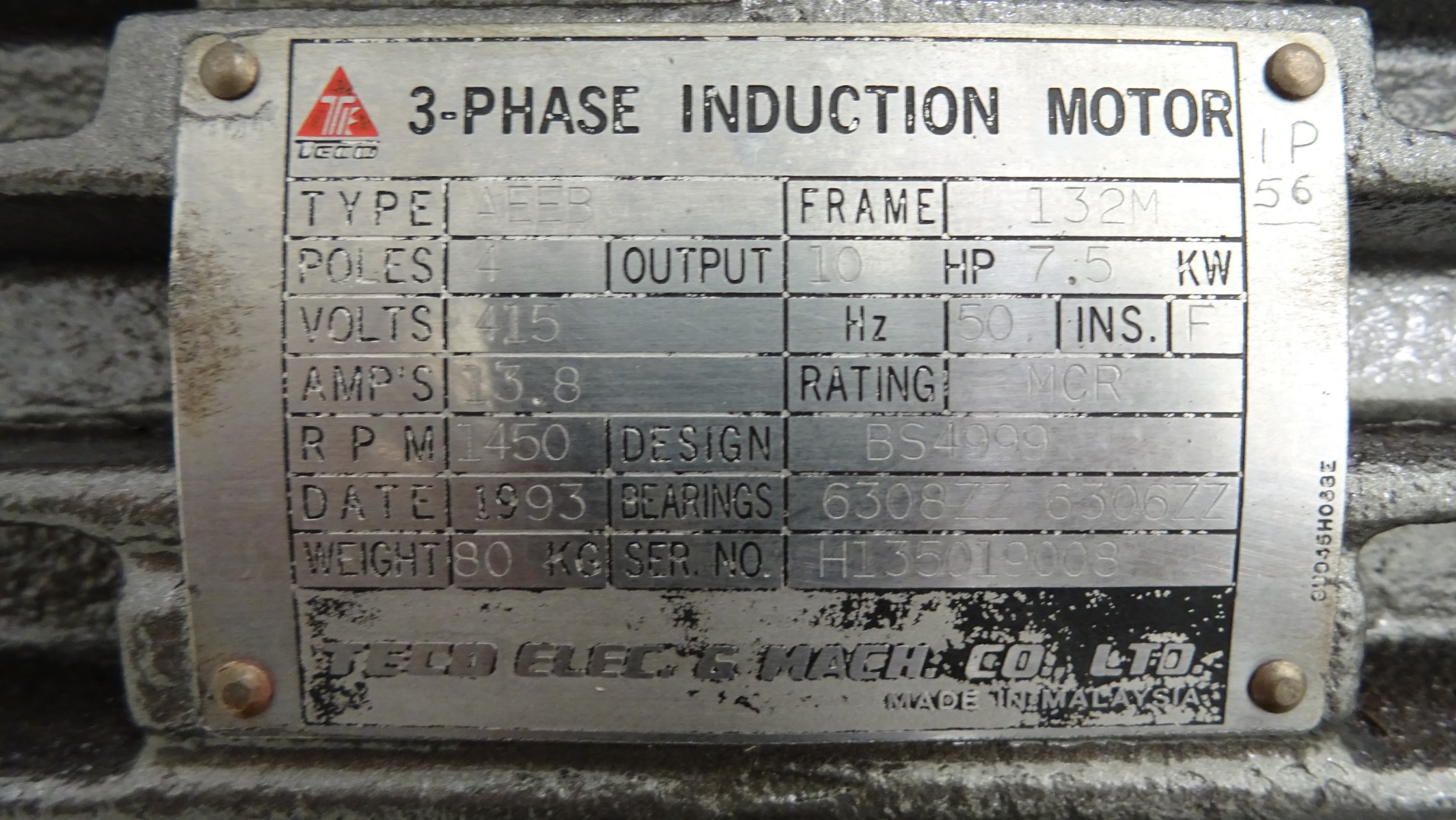 Used Rotary positive displacement pump / Lobe pump - ITT Jabsco Pureflo Lobe 24250-4310