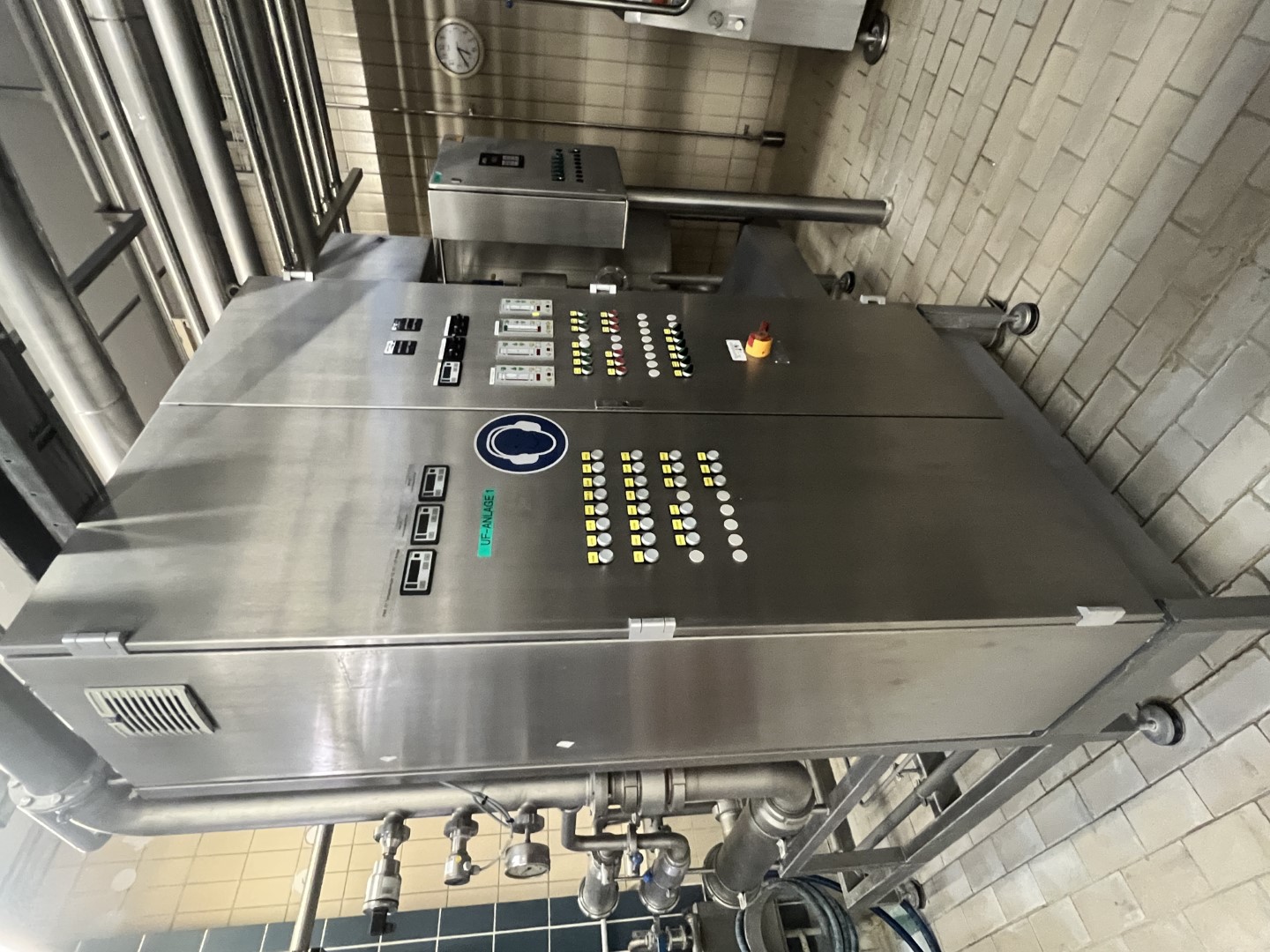 Used Ultra Filtration (UF) plant for cream cheese - Koch Membrane Systems / GEA Tuchenhagen