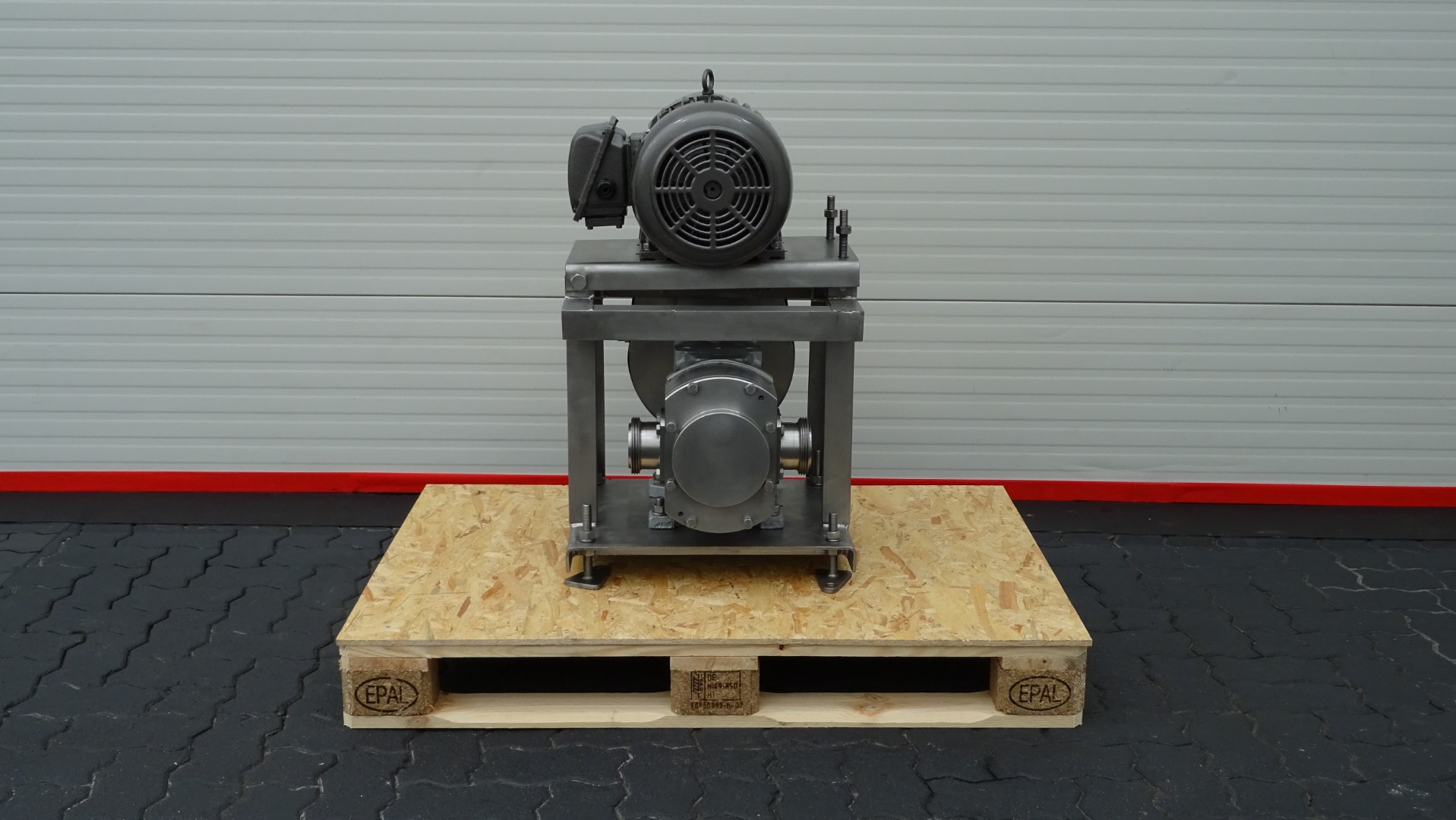 Used Rotary positive displacement pump / Lobe pump - ITT Jabsco Pureflo Lobe 24250-4310