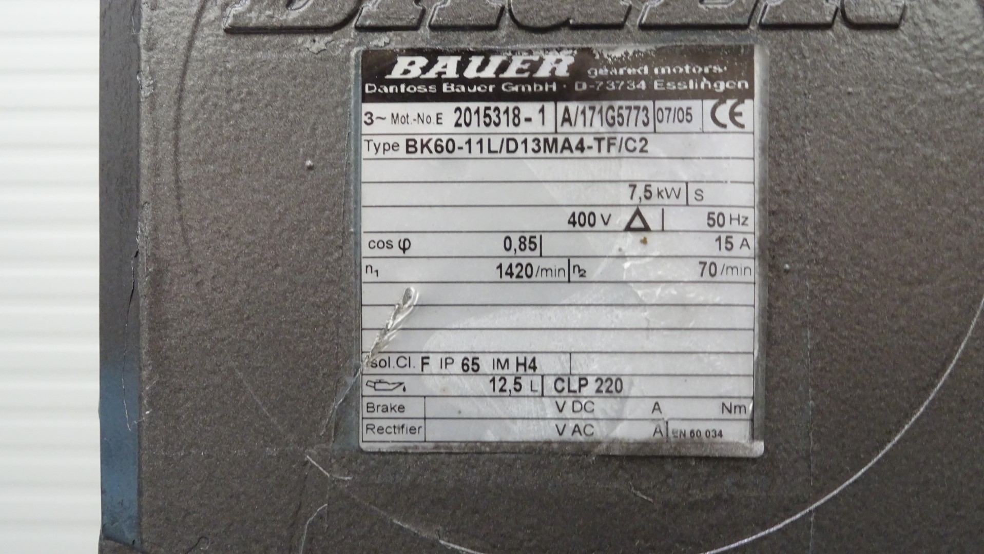 Used Closed Buttersilo Tecnal 5.000 liter