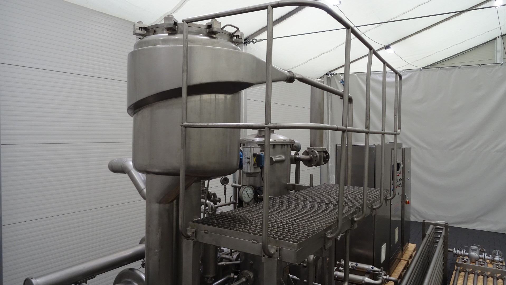 Used Direct steam injection (DSI) UHT with aseptic homogeniser - APV DSI + APV Gaulin MC 45-5TPSX