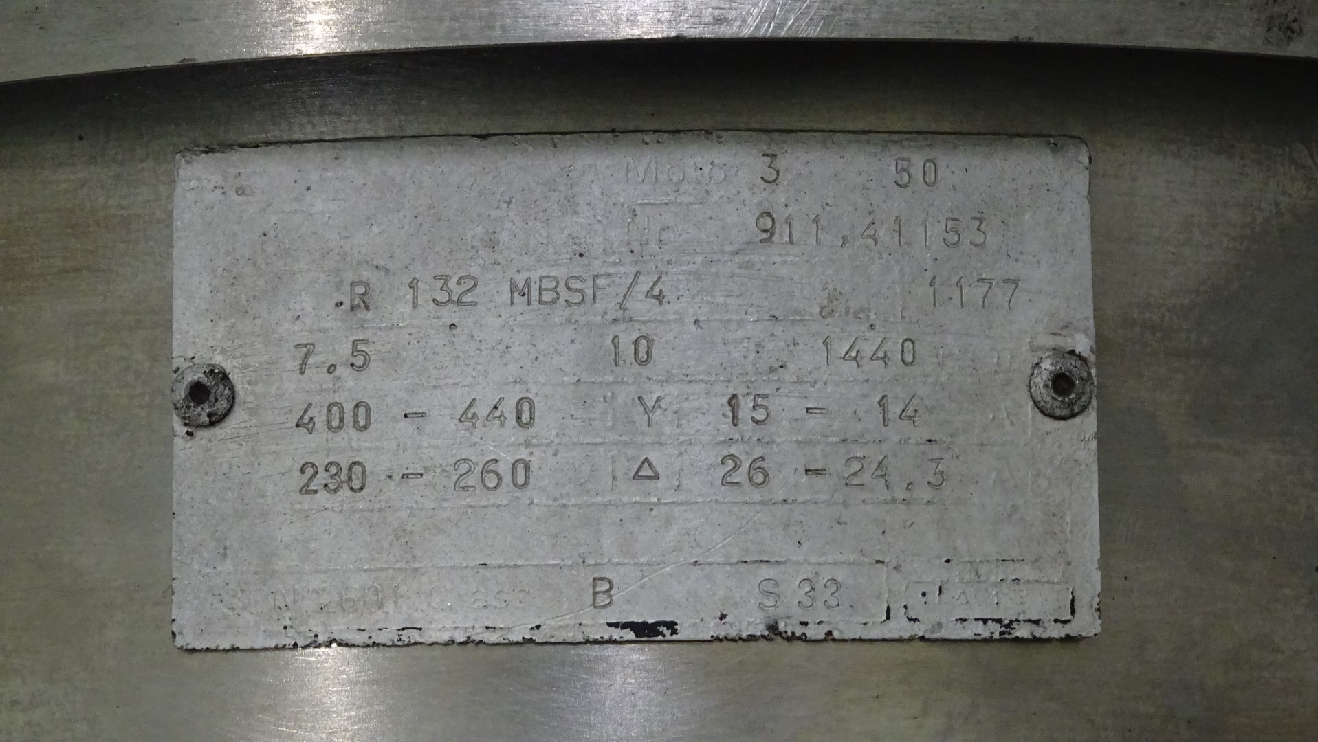 Used Sanitary Self Priming Liquid-ring Pump Alfa Laval MR-200A