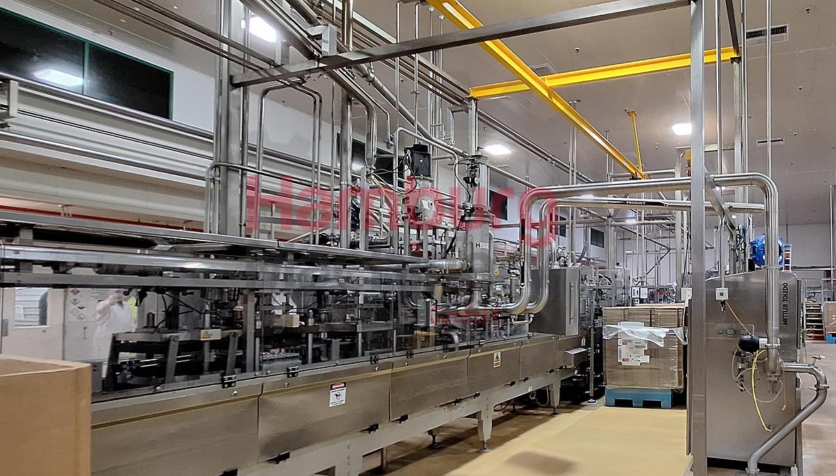 Used Form Fill Seal Machine (FFS) for mini-portions of butter Hassia THL 30/37