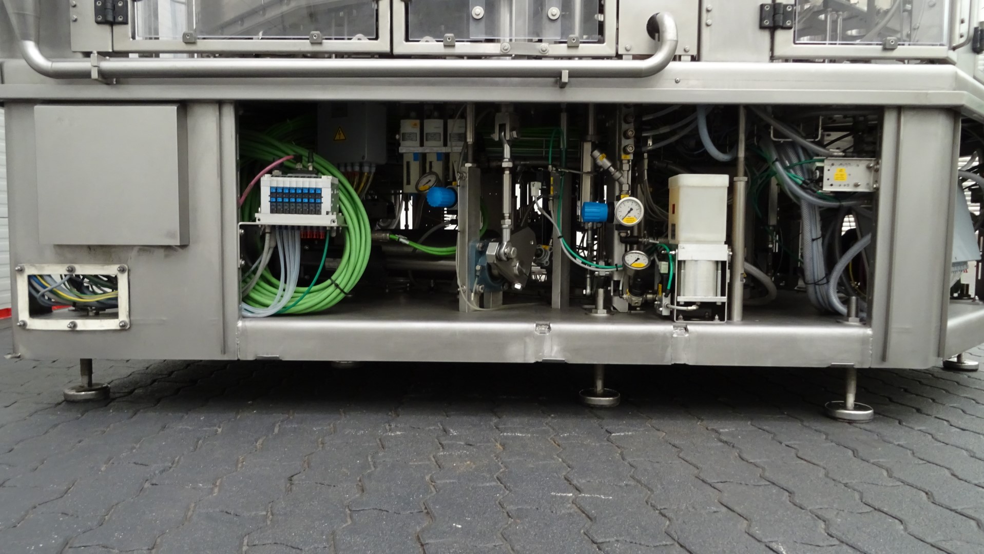 Used Aseptic cup filling, sealing and snap cap machine - Waldner Dosomat 16.6AS