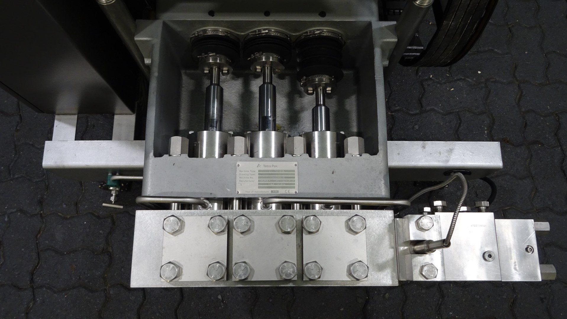 Used High Pressure Homogeniser Tetra Pak TA2/200BAR