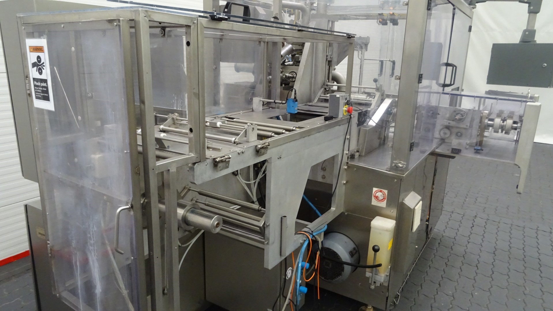Used Filling and wrapping machine for Butter Benhil Multipack 5000