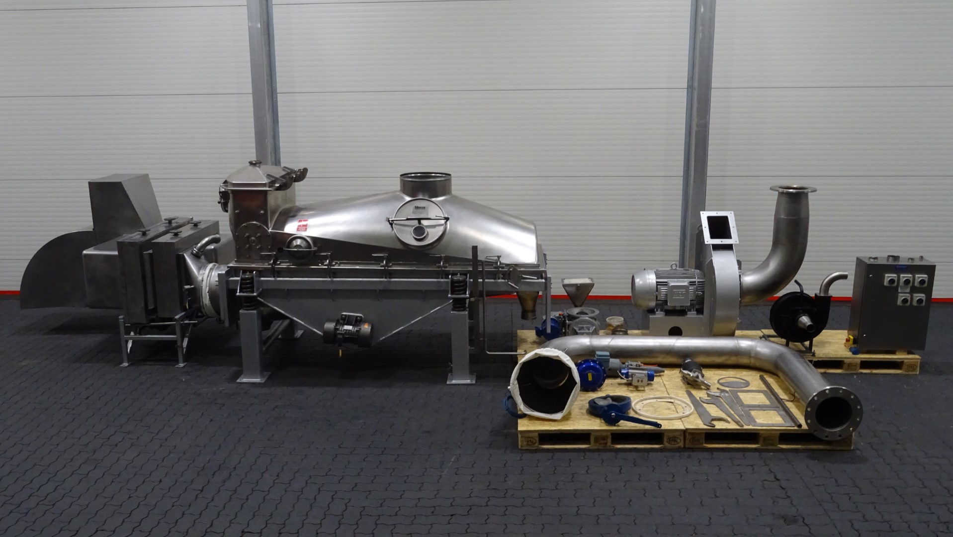 Used Mercer A.P.S. - Fluidbed Dryer