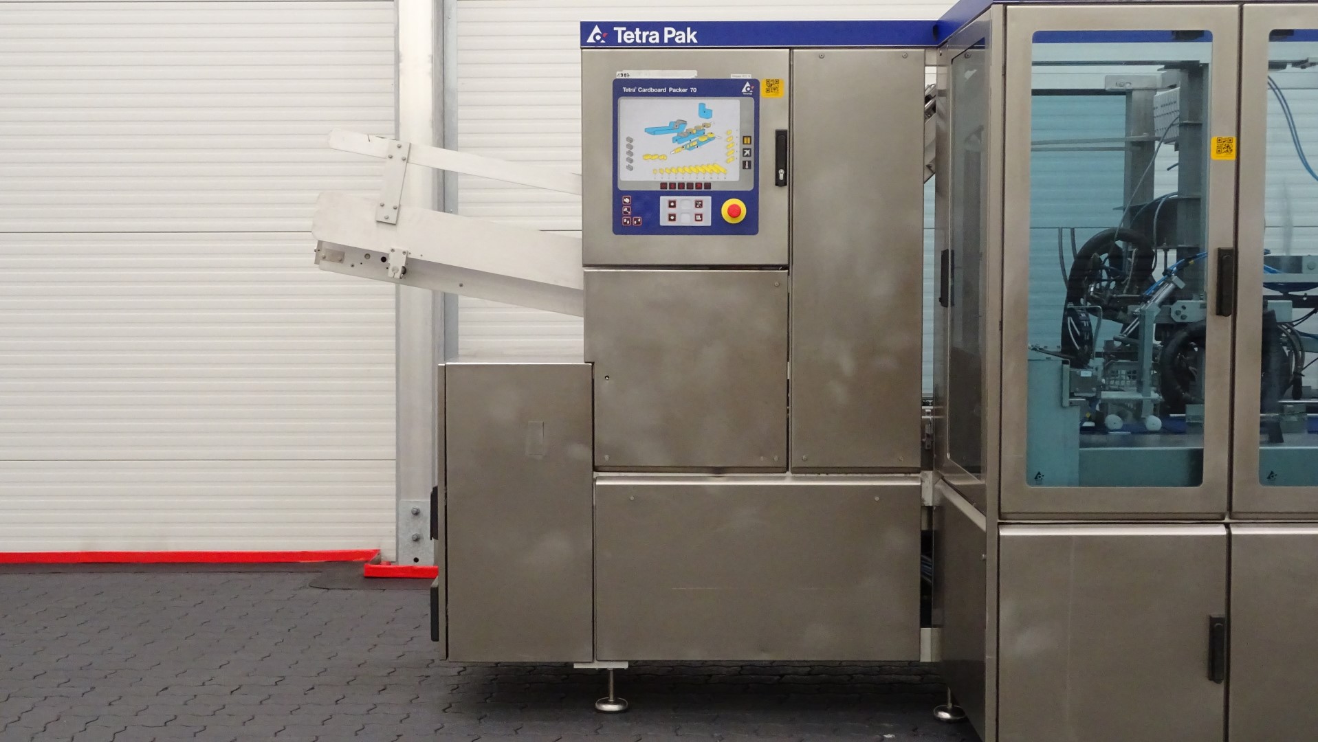 Used Cardboard Packer - Tetra Pak Tetra Cardboard Packer 70 (TCP 70)