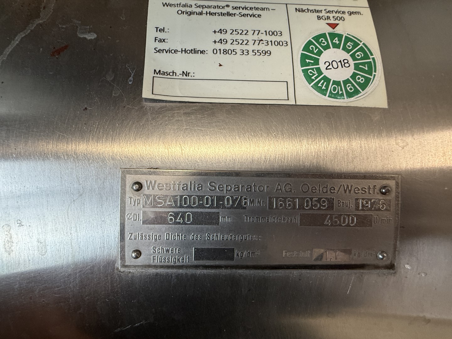 Used Complete Pasteurisation line - 12.000 liter per hour - GEA Ahlborn / Westfalia / HST