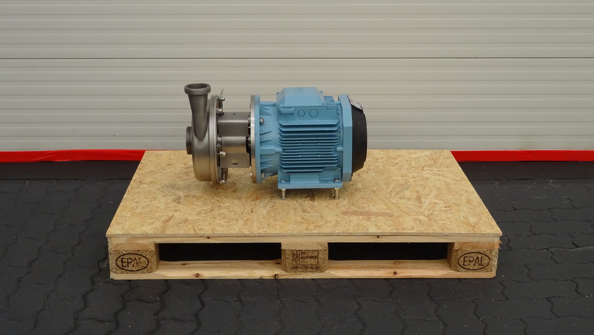Used Sanitary Centrifugal Pump Alfa Laval LKH-25/180 DMS 7,5 kW
