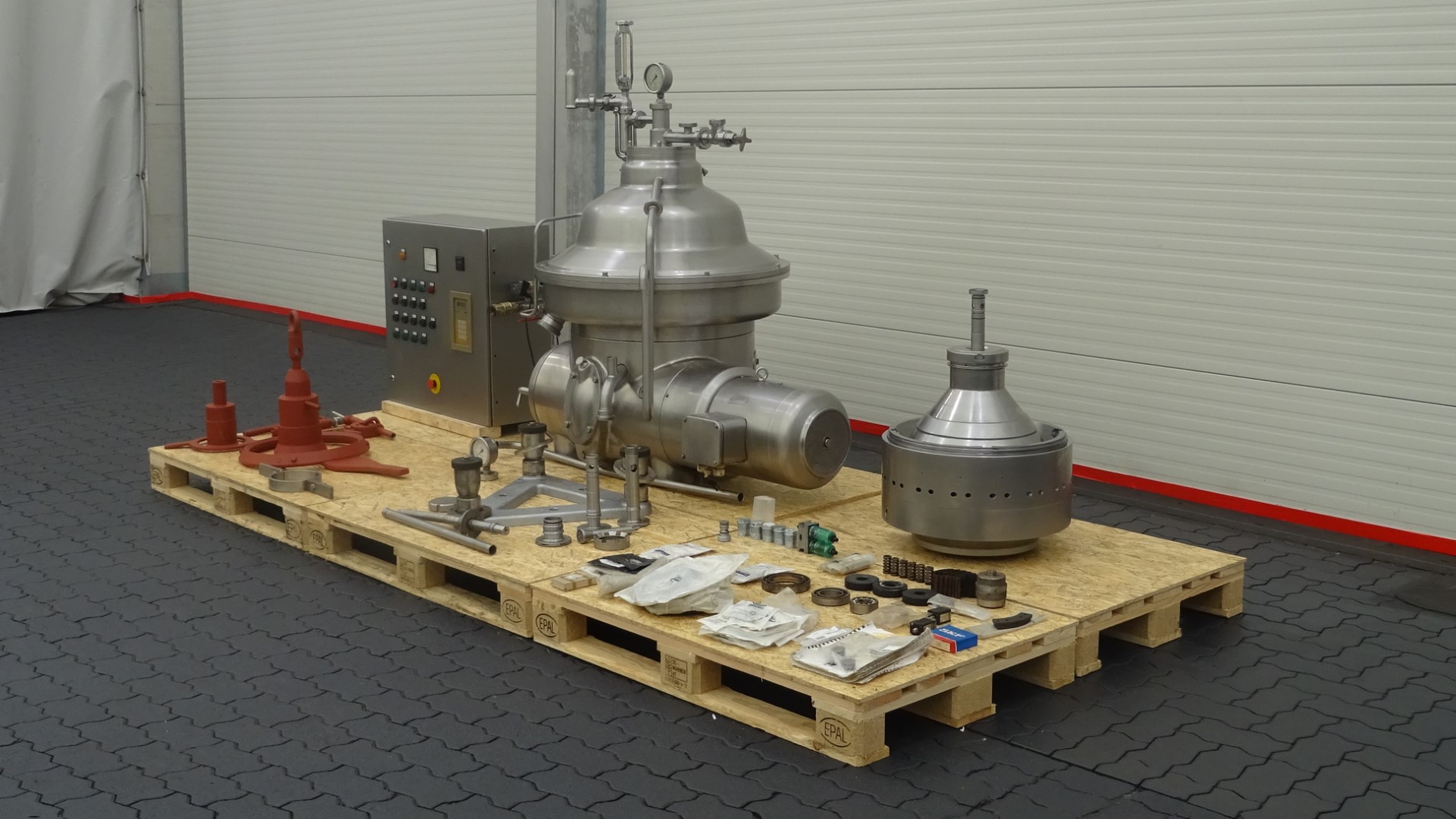 Used Cream Separator GEA Westfalia MSA 50-01-076